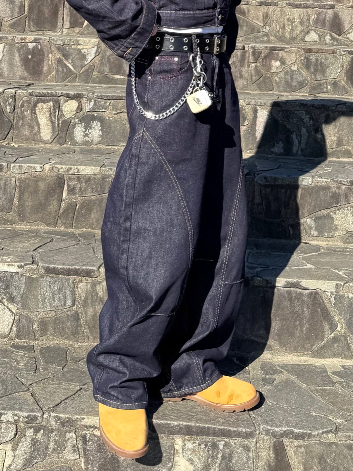 セットアップステッチデニムパンツ DPB90153