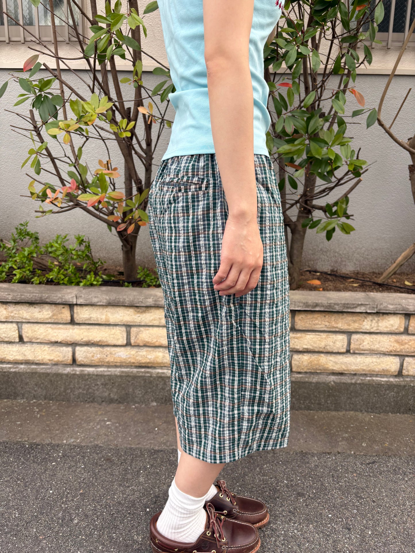 チェックハーフパンツ DPB99088
