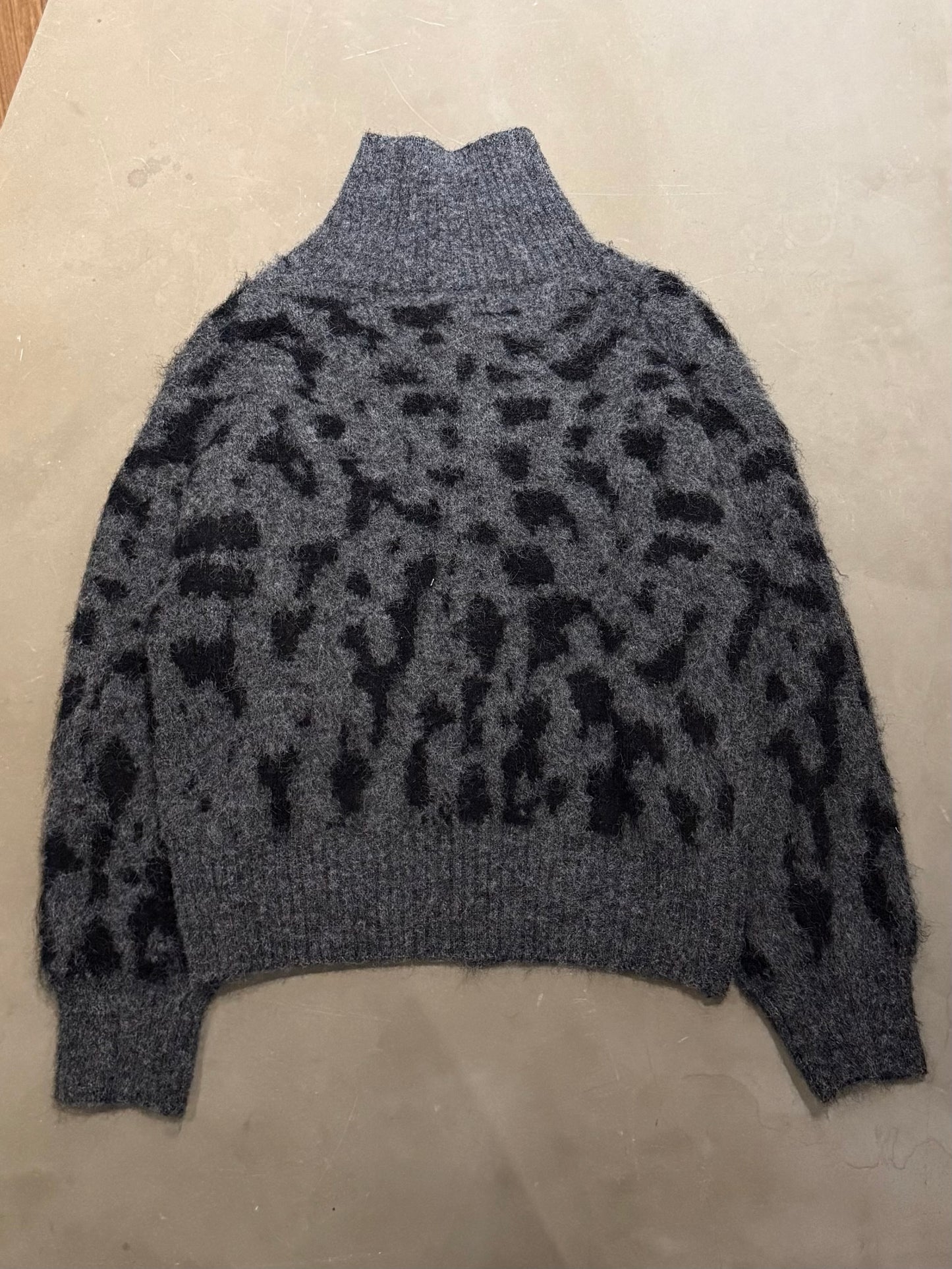 レオパードハイネックカーディガン DPB86181