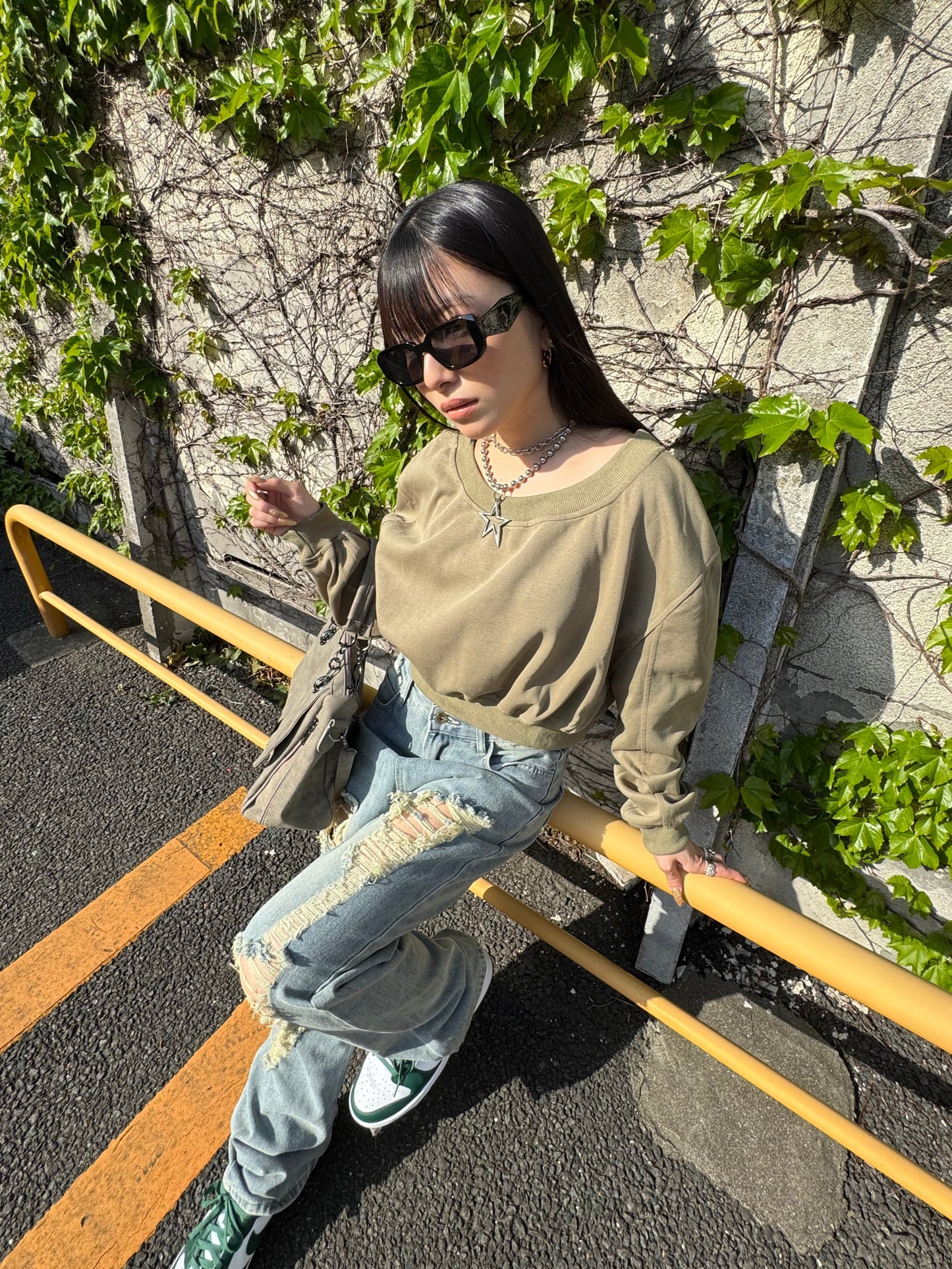 ダメージデニムパンツ DPB86031