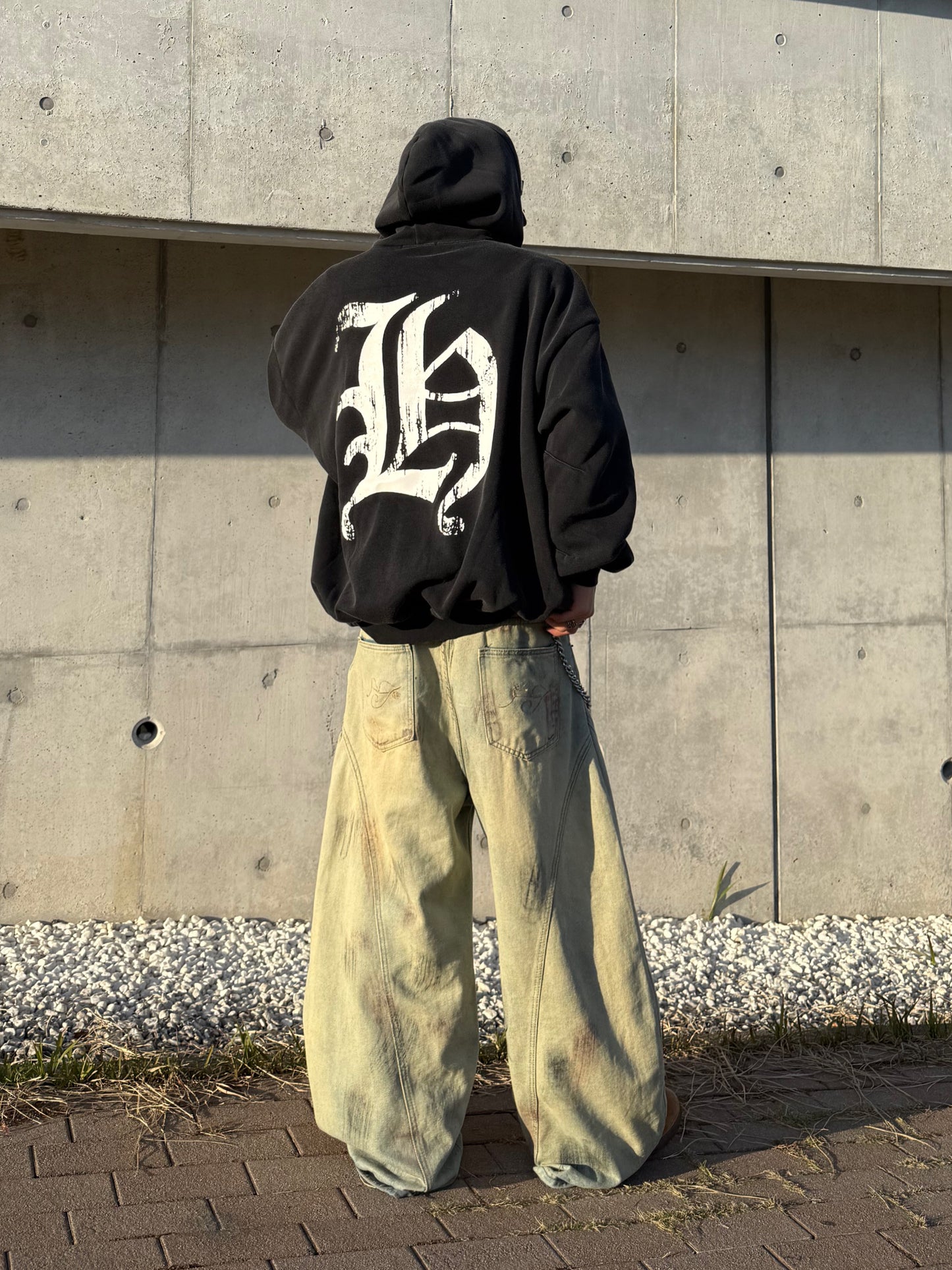 ダメージデザインデニムパンツ DPB90051