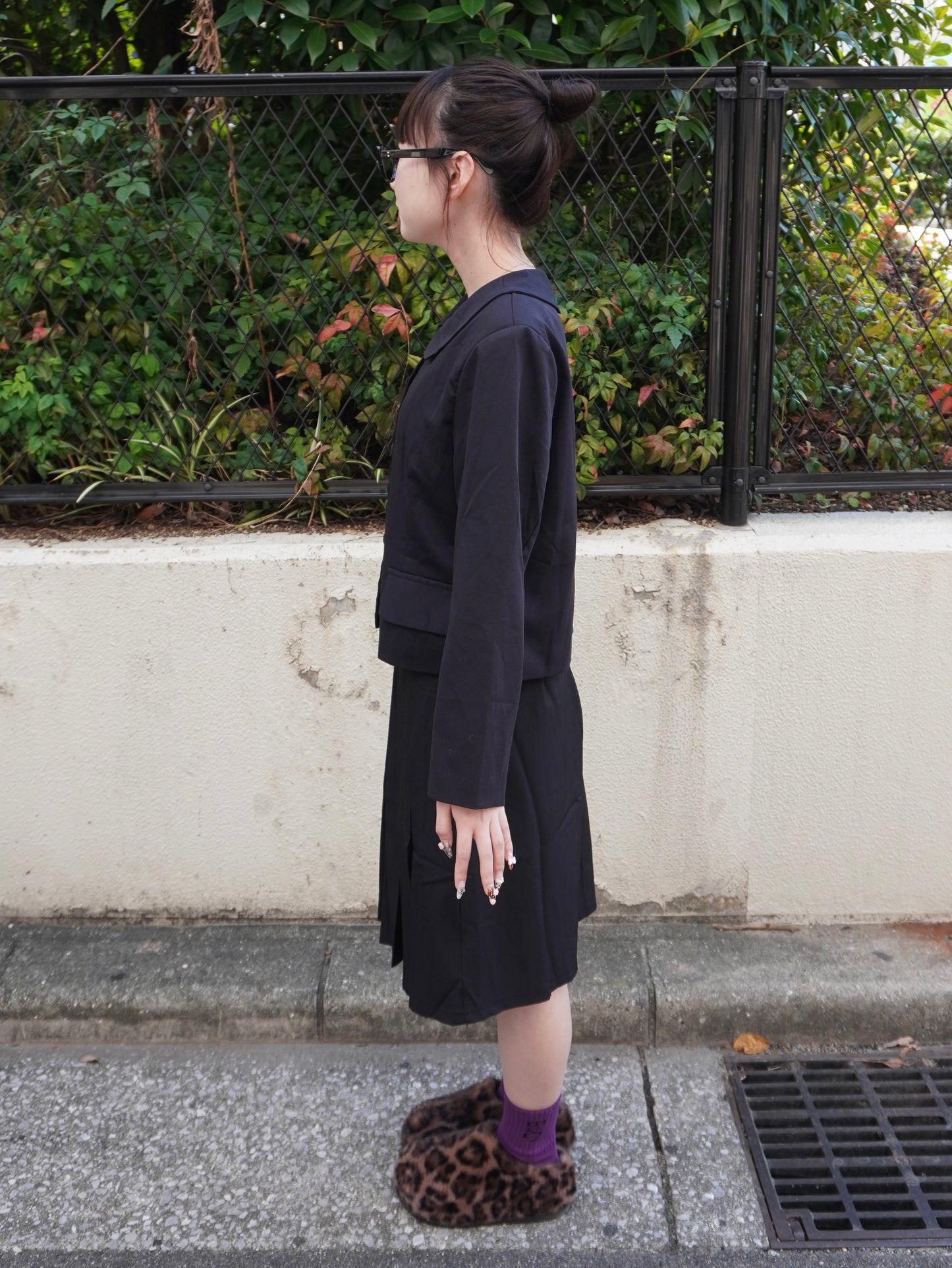 ミディアムプリーツスカート DPB85373