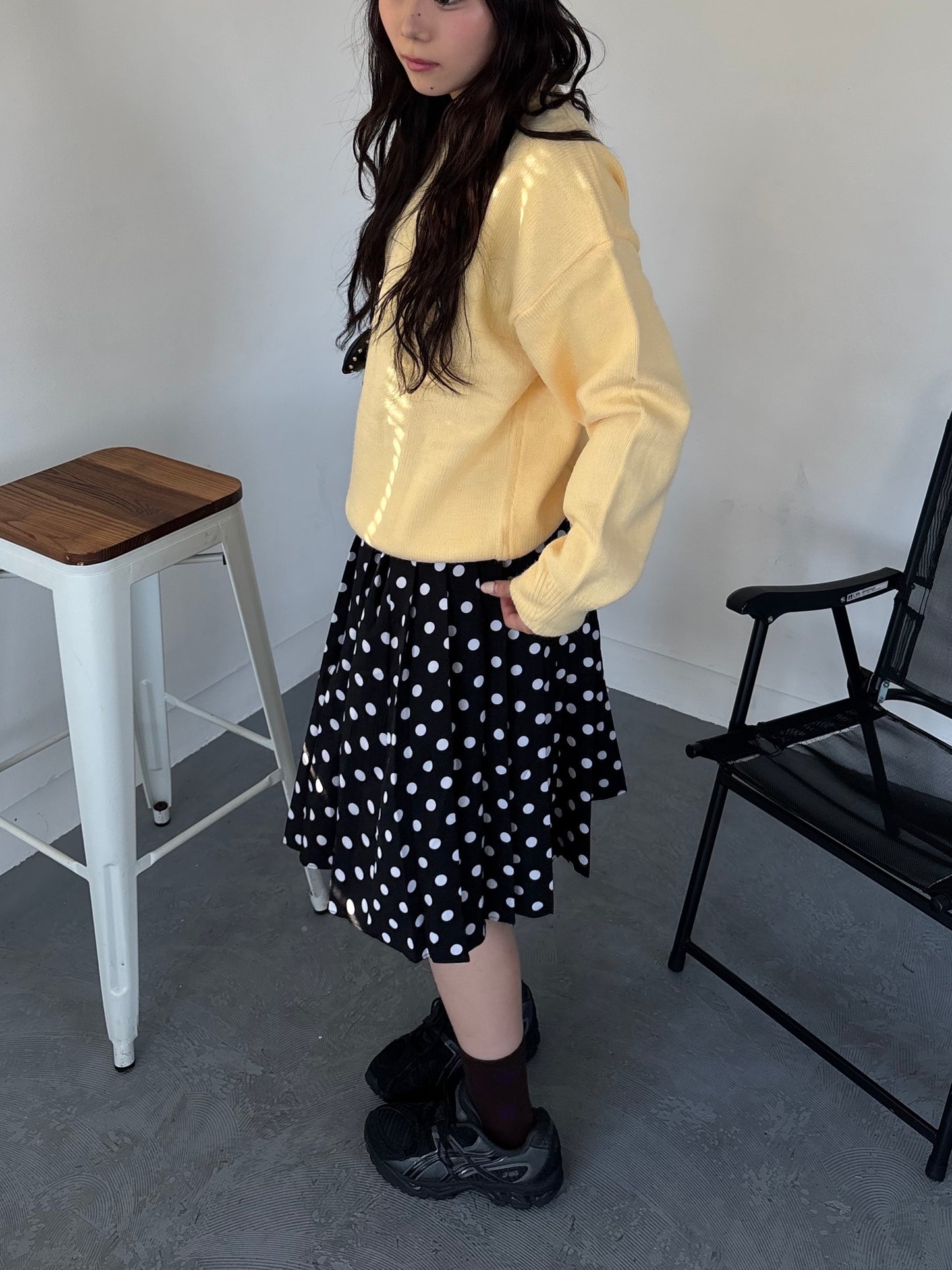 ドットミディアムスカート DPB89095