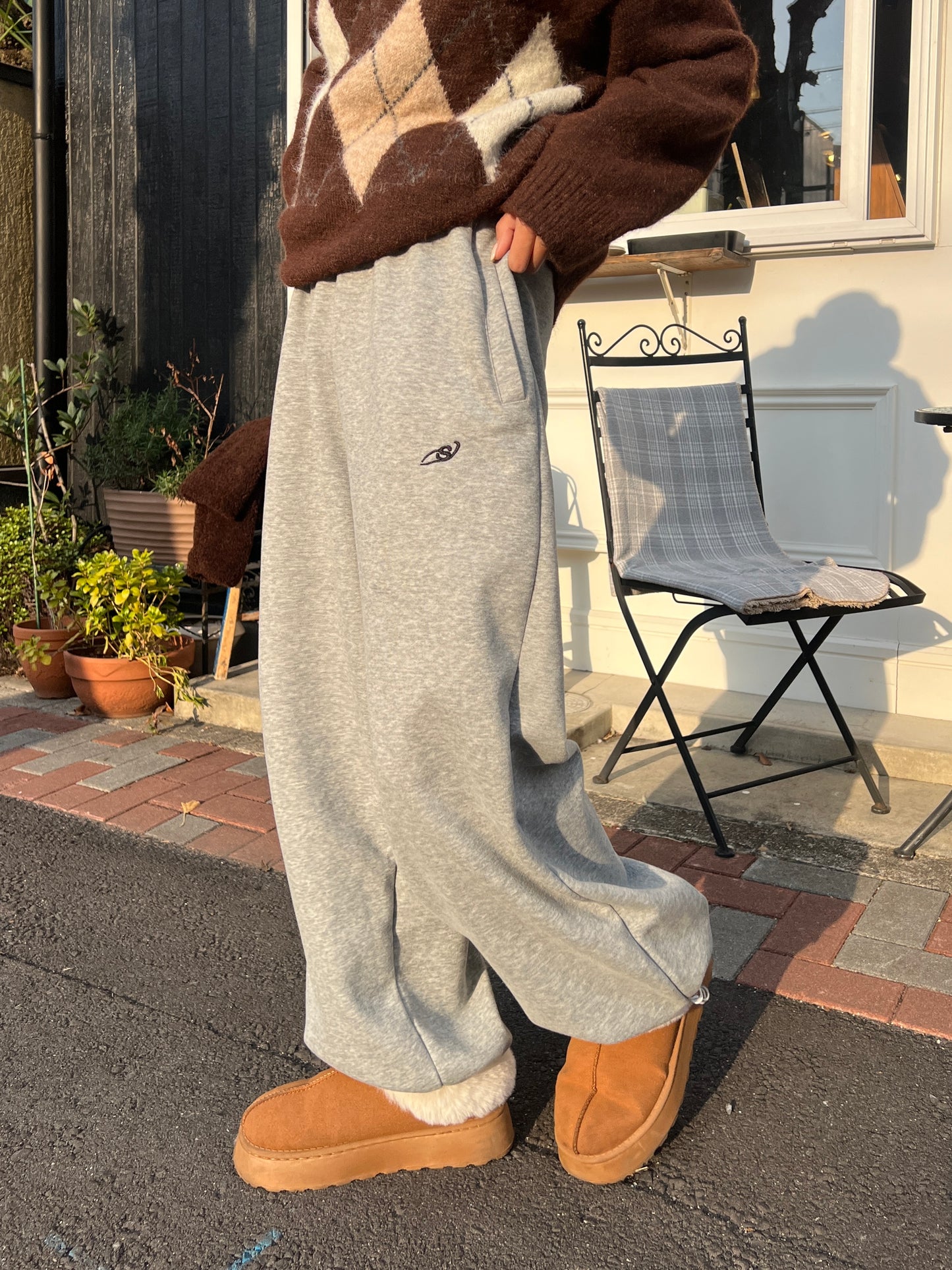 ワイドスウェットパンツ DPB94056