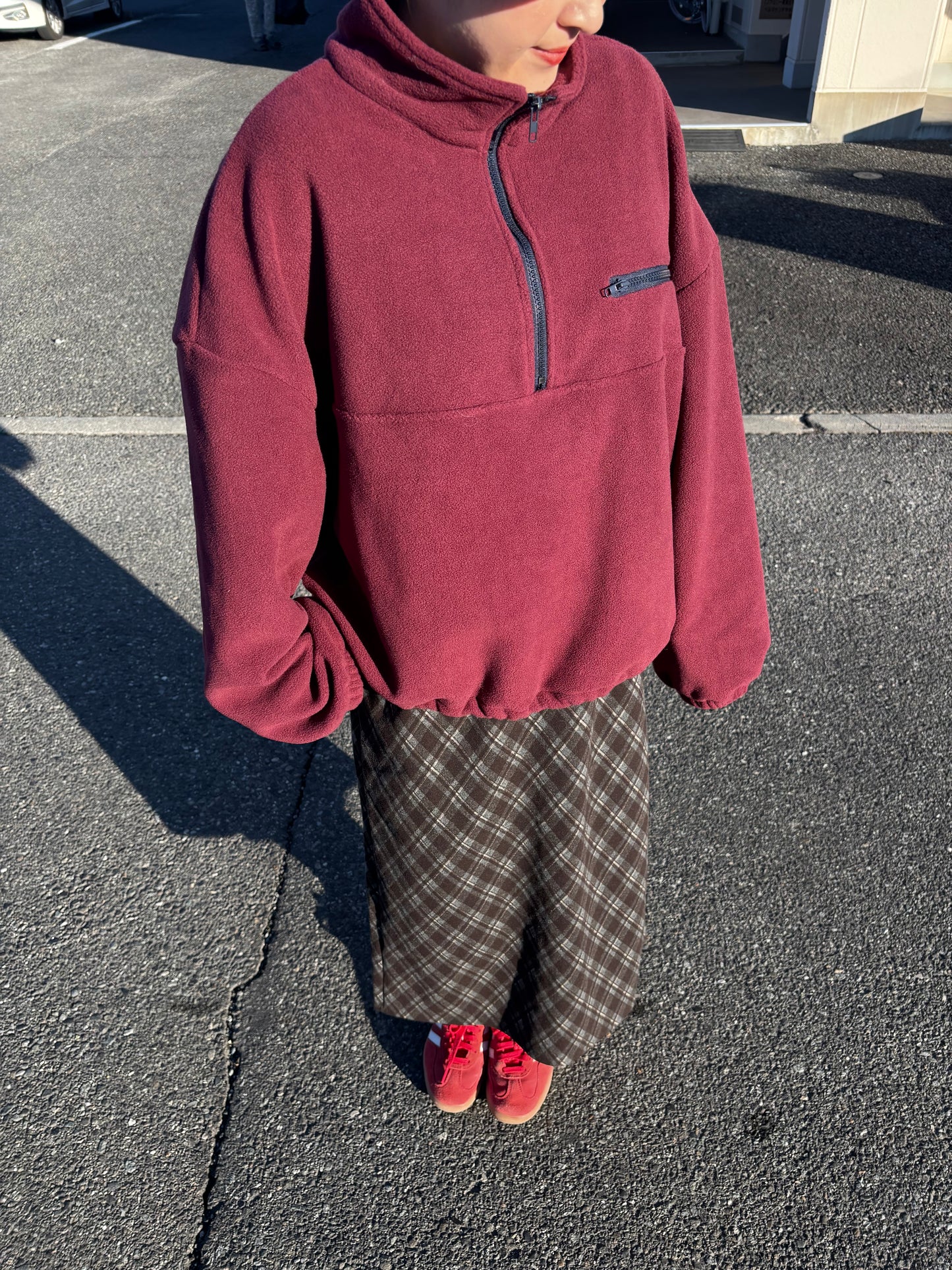 ストレートチェックスカート DPB84311