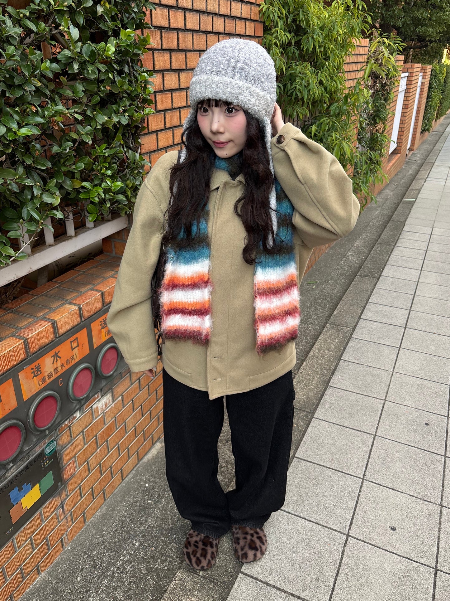 バッククロスオーバーデニムパンツ DPB89147