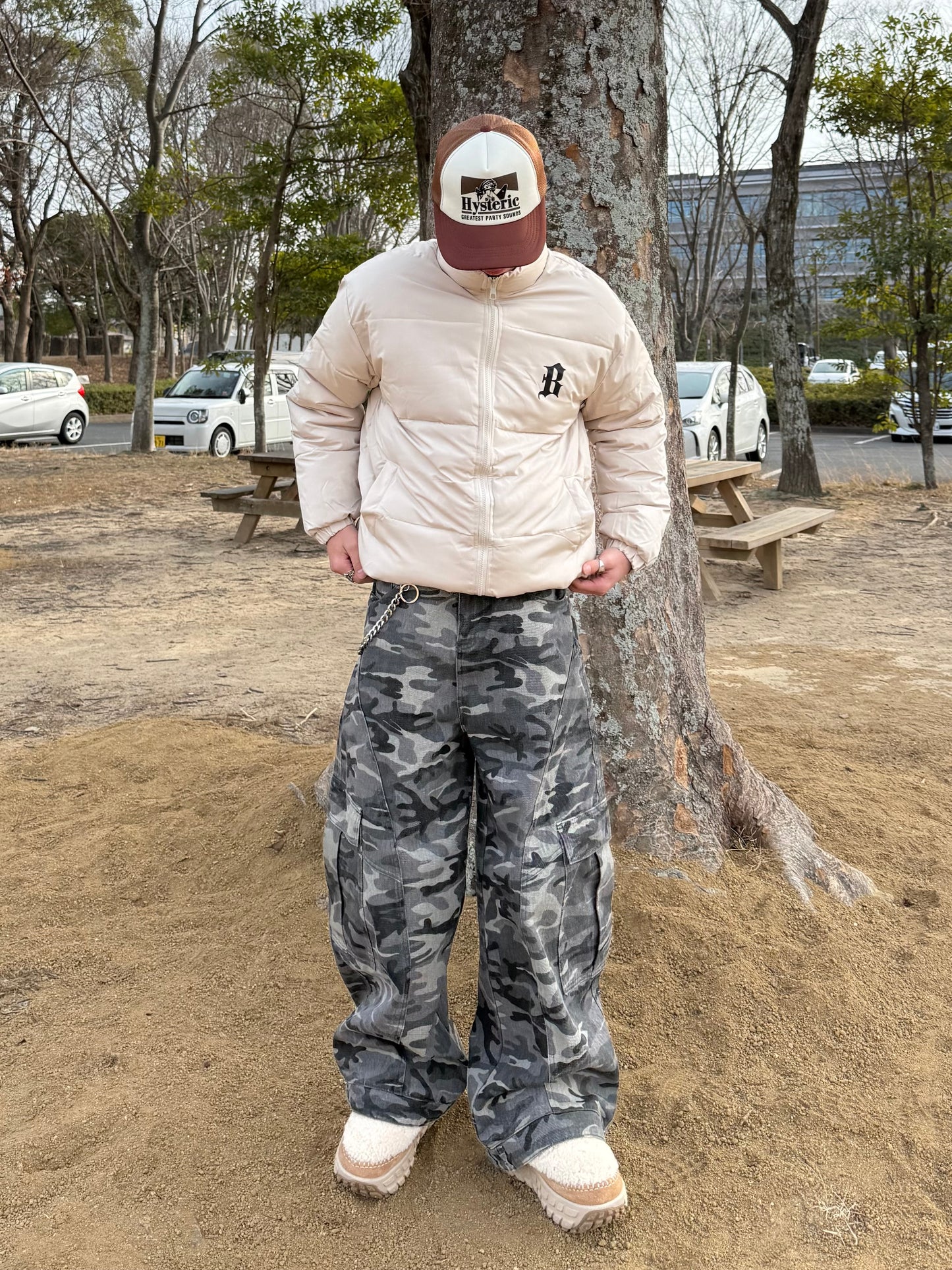 ユニセックスロゴダウン DPB73584