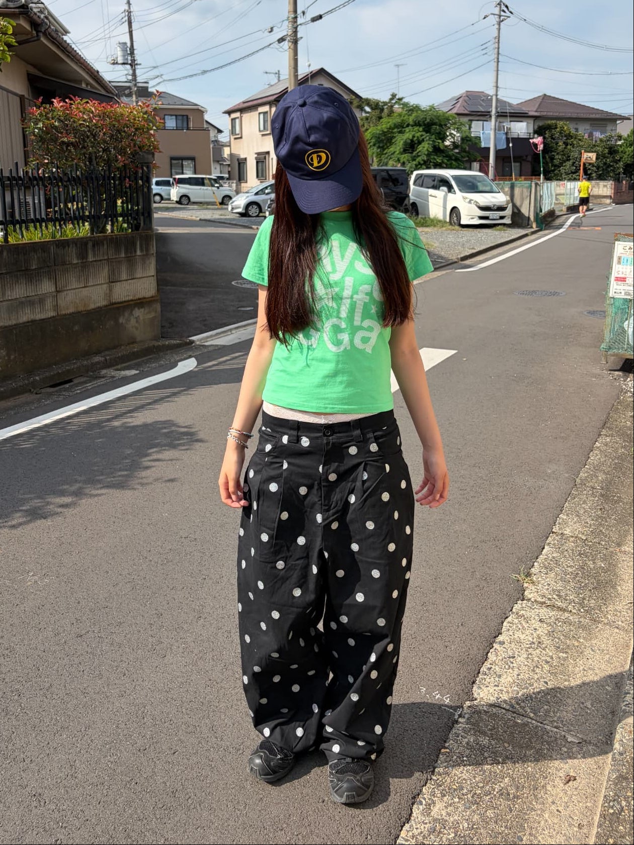 ドットバギーパンツ DPB92142