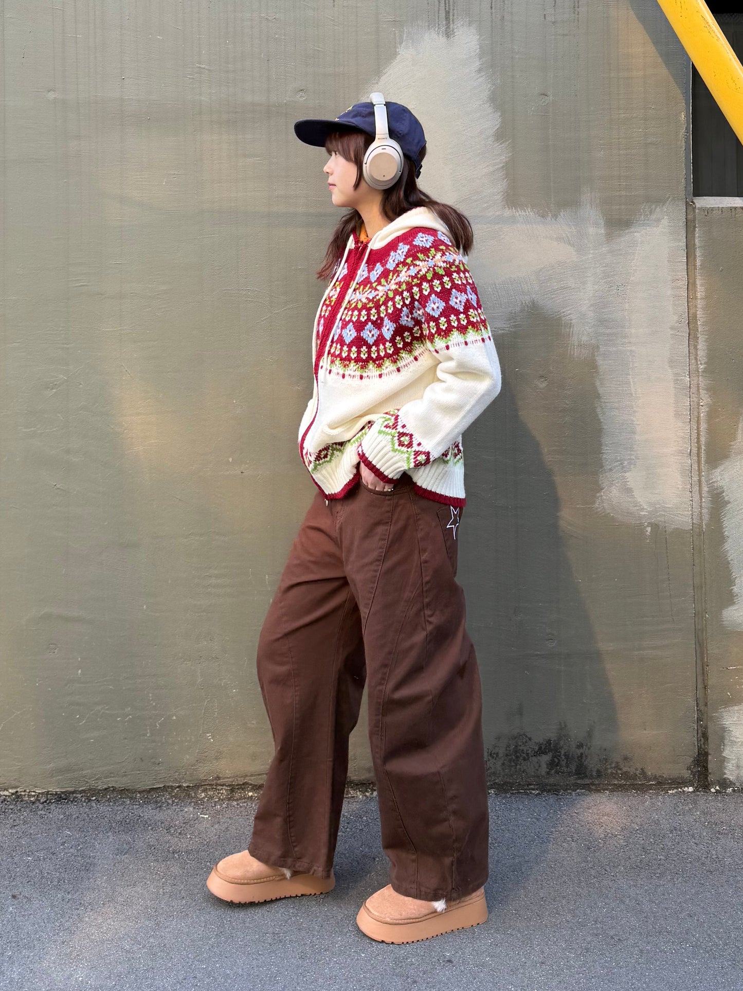 ノルディックフルジップニット DPB91065