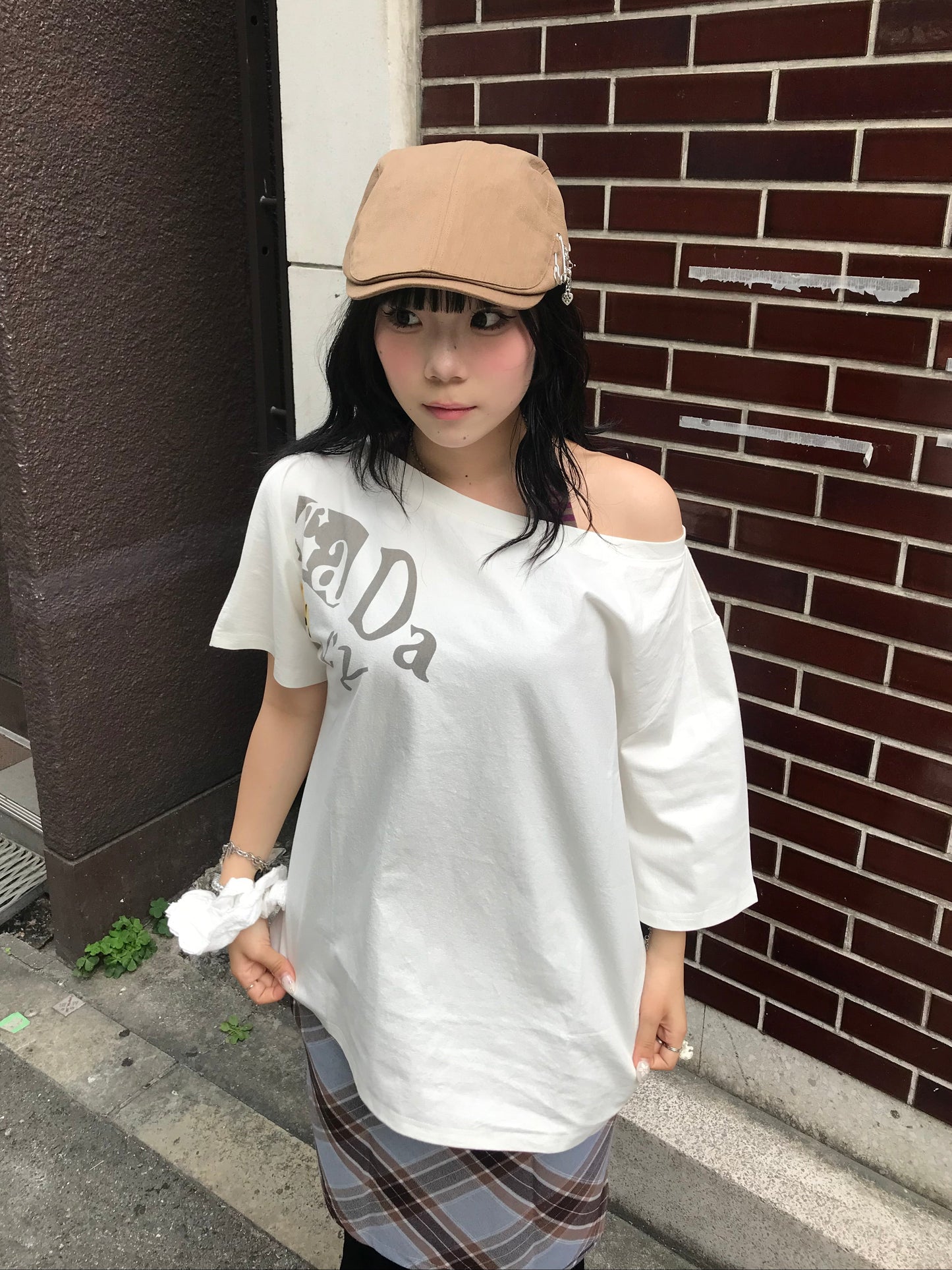 【即納】ワンショルダーオーバーT DPB89287S