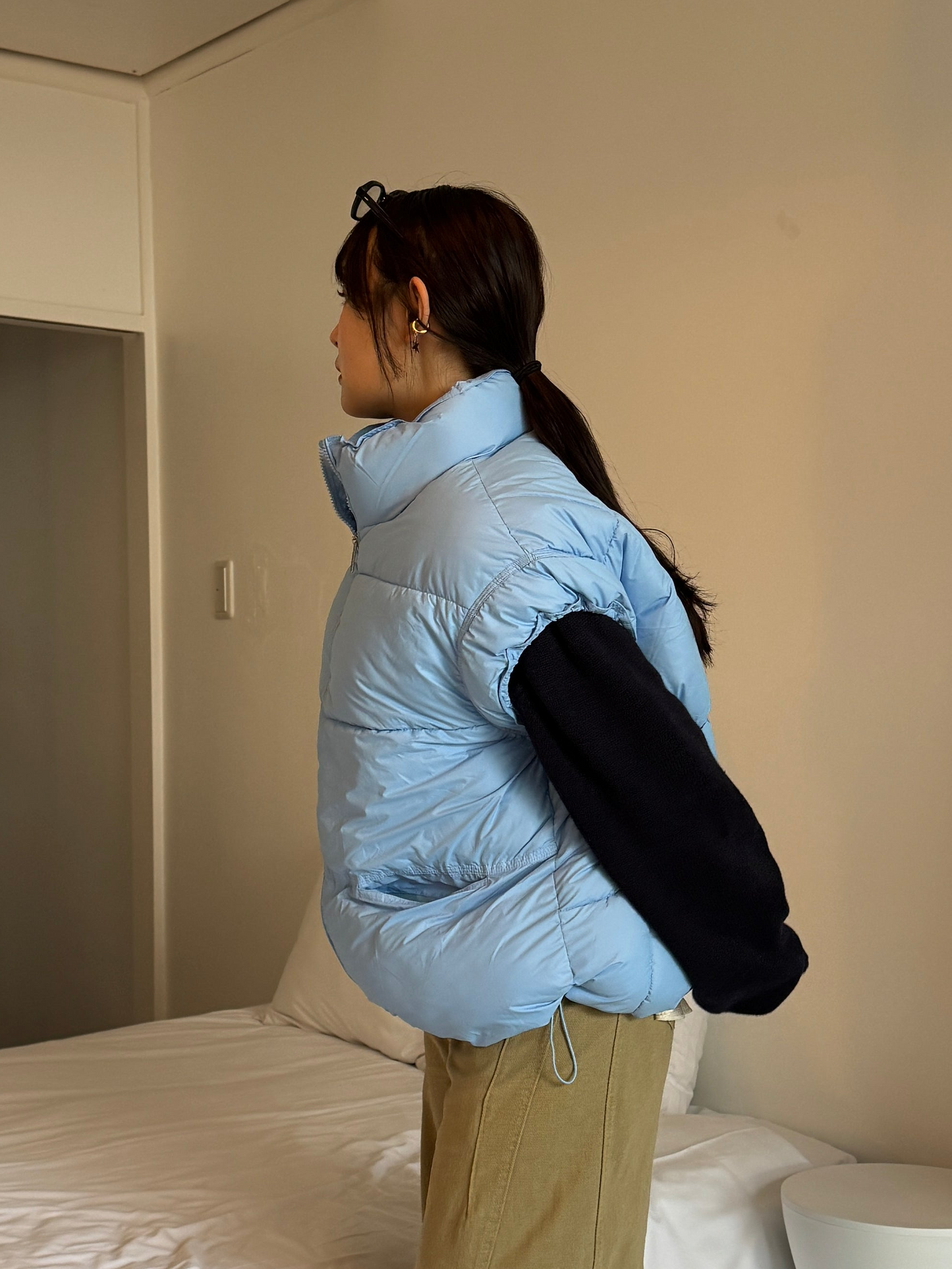 ボリューム中綿ベスト DPB78203