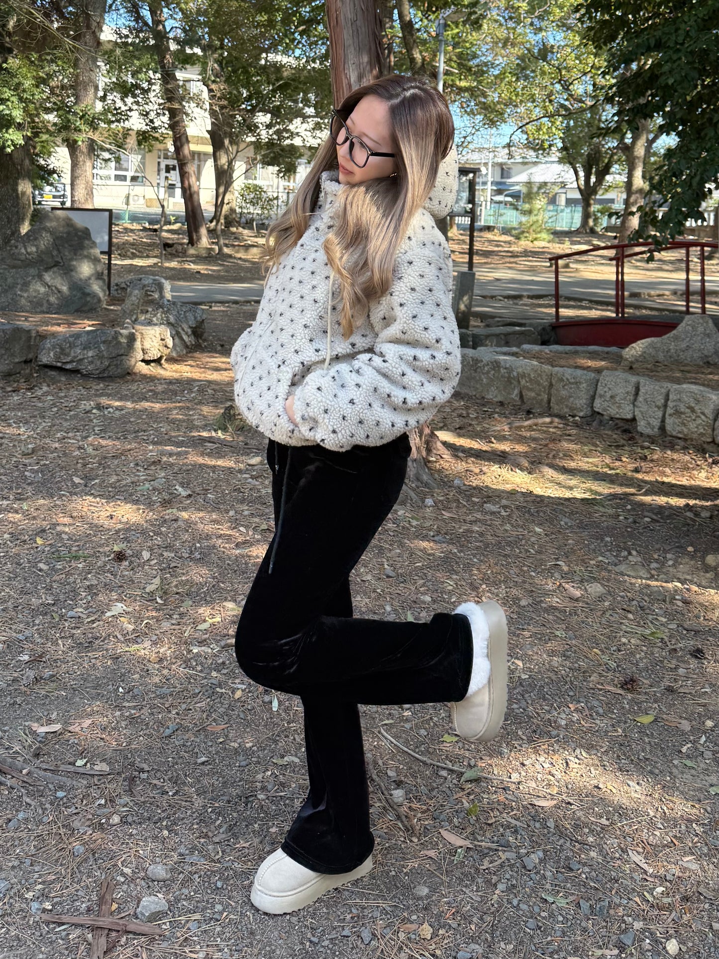 ドットフリースジャケット DPB73540