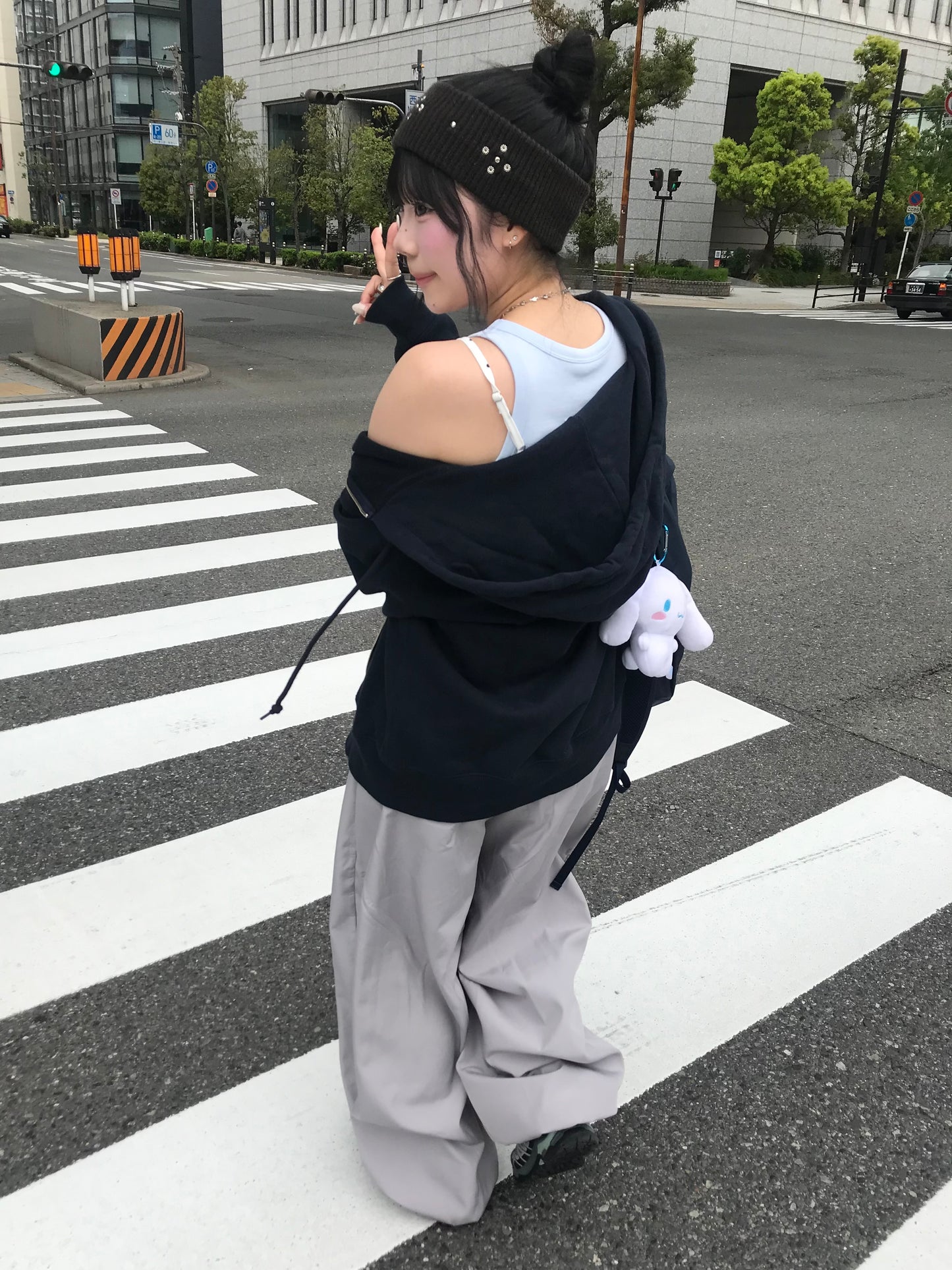 ステッチデザインオーバーパンツ DPB89250