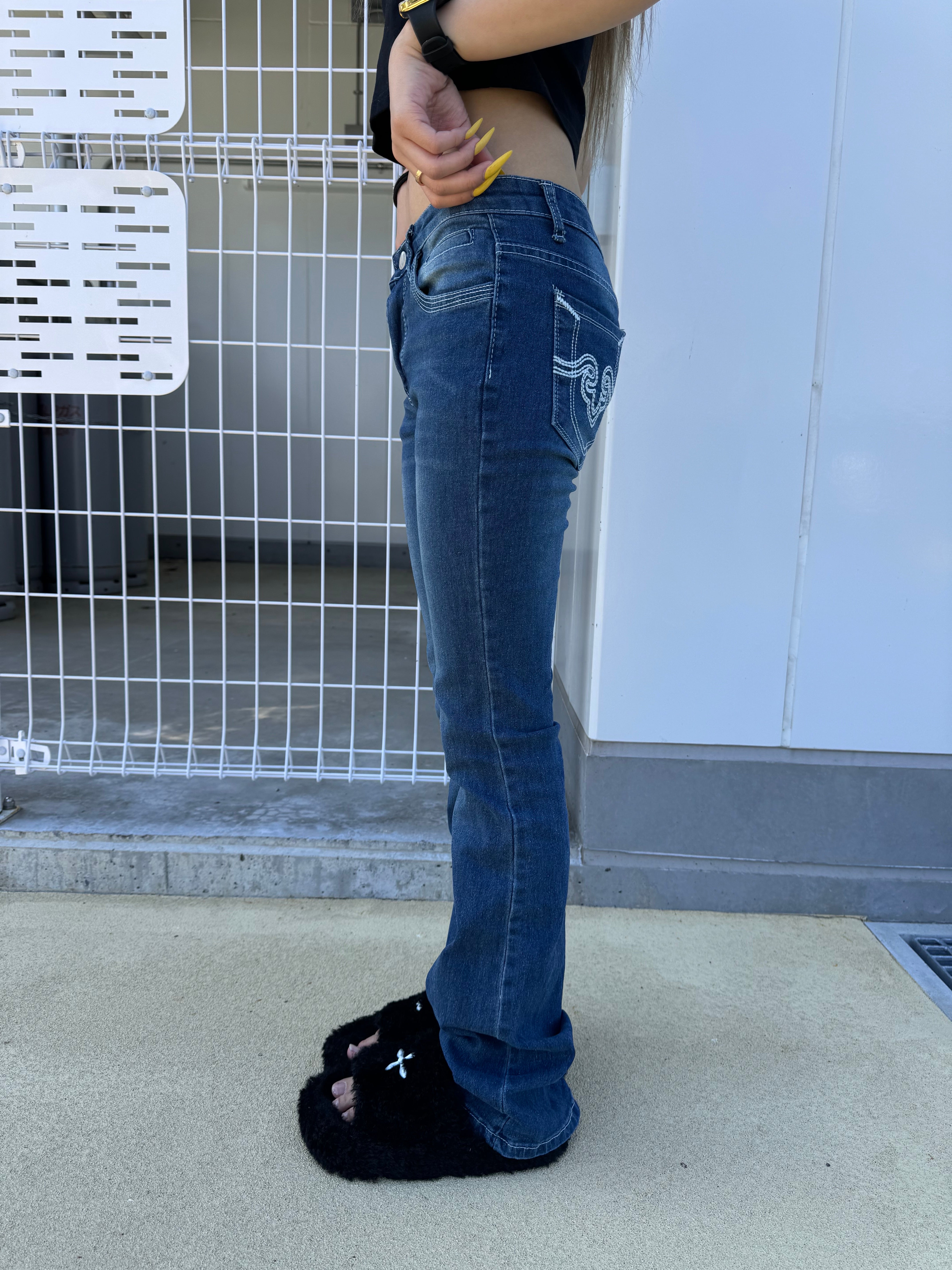 ローライズデニムパンツ DPB42178 – CRAMMY
