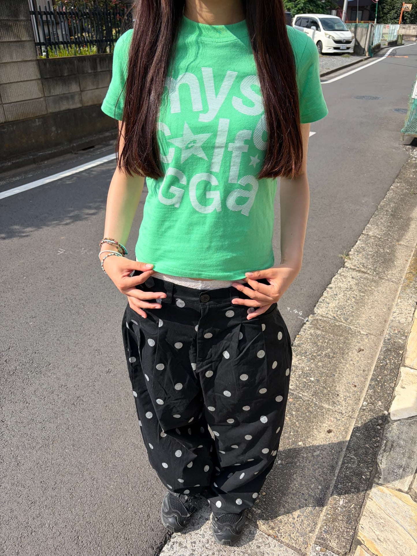 ドットバギーパンツ DPB92142
