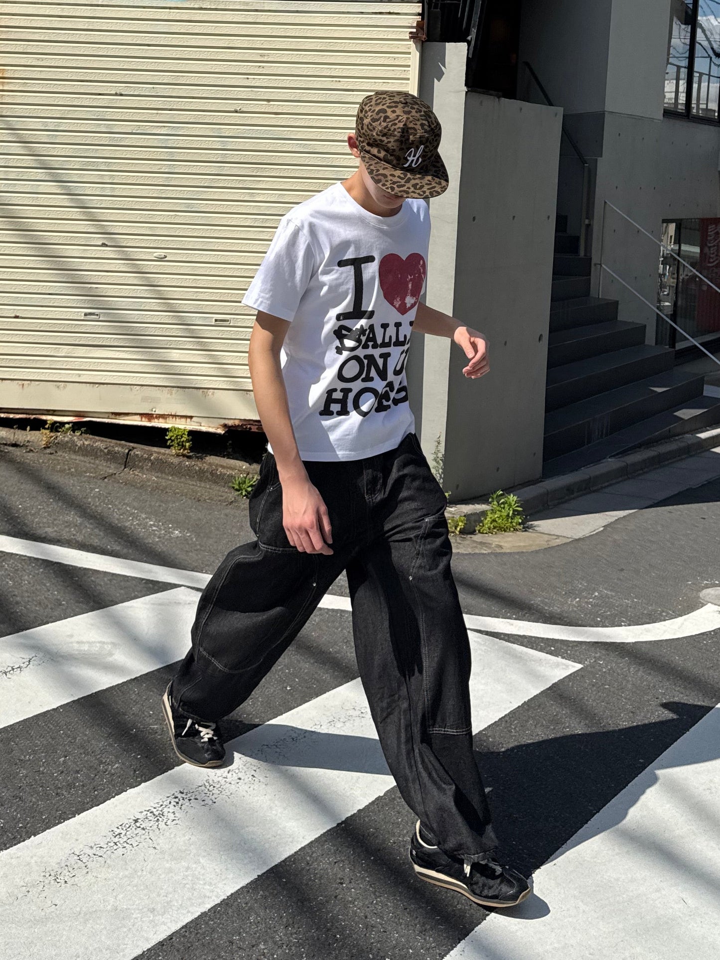 フロントステッチデザインデニムパンツ DPC05049