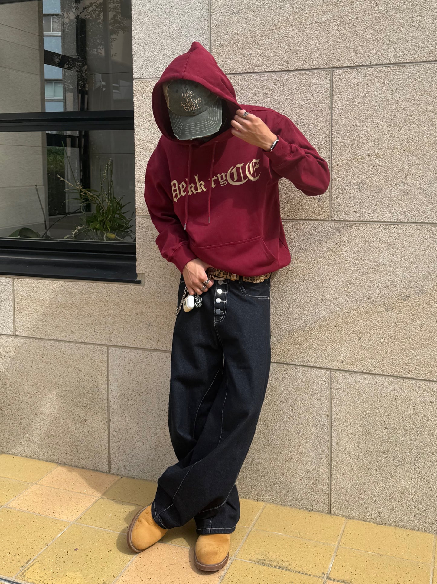 ゴシックレタリングパーカー DPB90038