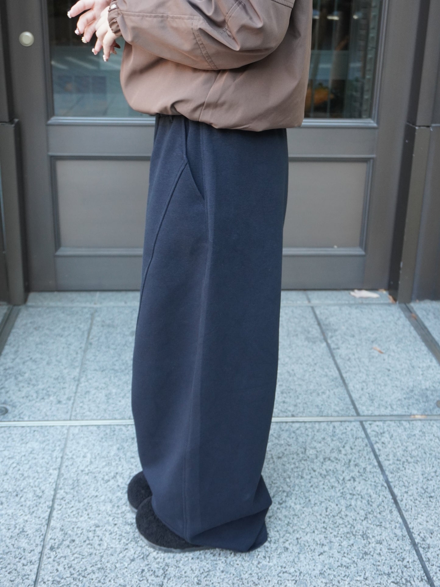 ニットベルトバルーンスウェットパンツ DPB85360