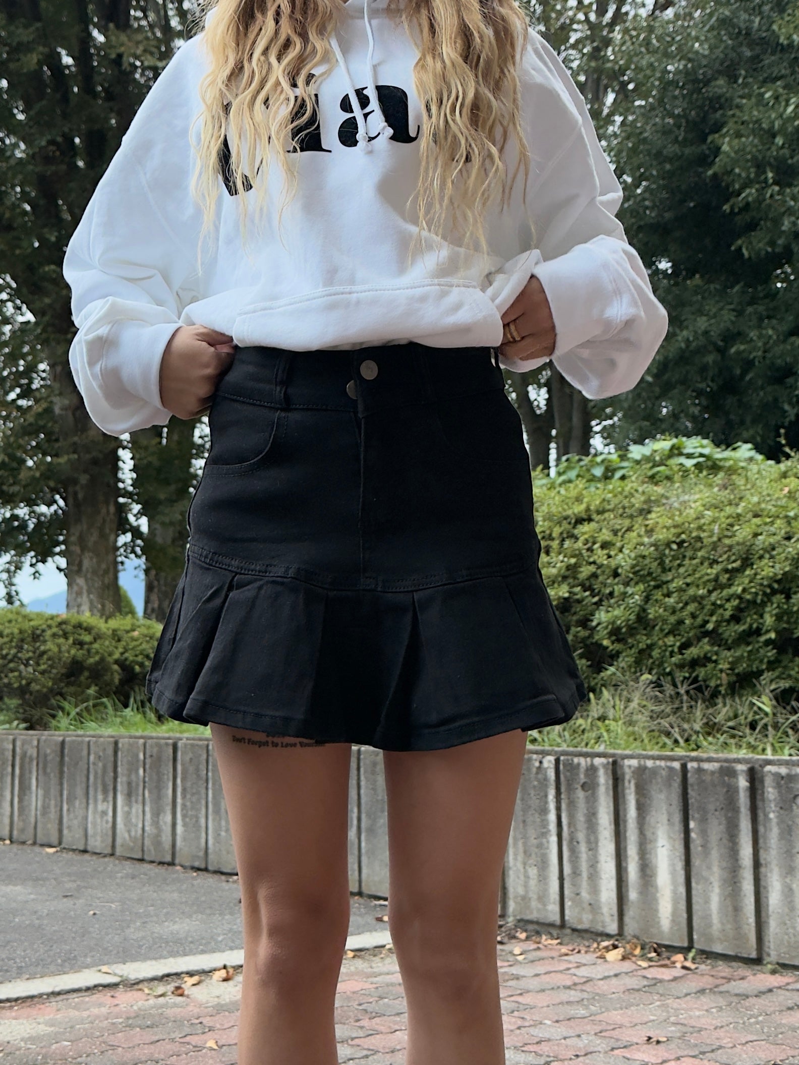 Patch Eye デニムミニスカート Black 公式通販 レディース black eye