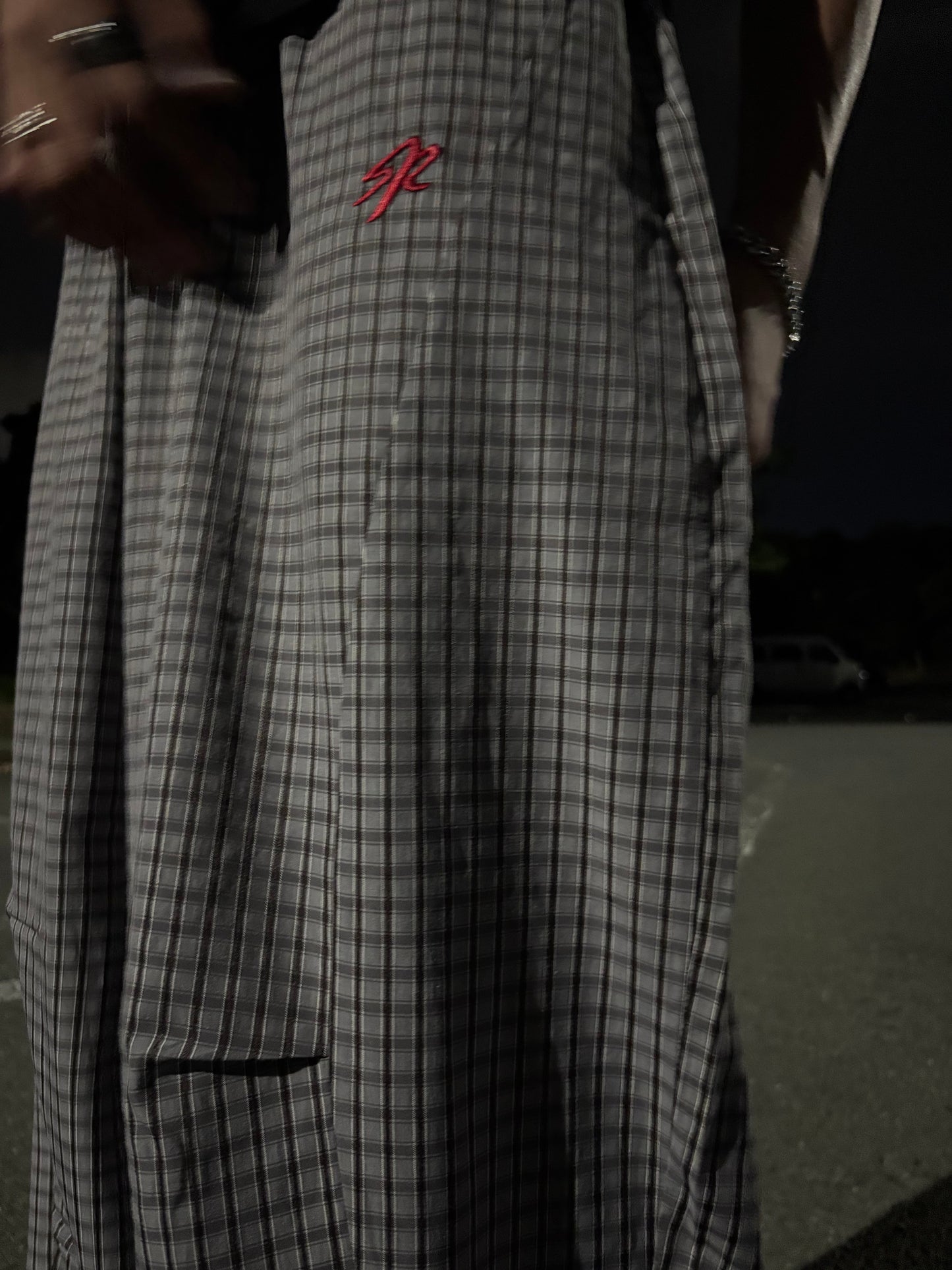 バレルチェックパンツ DPC10030