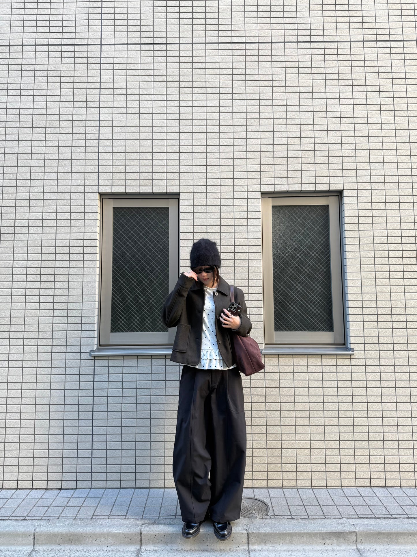 ブラックカーブパンツ DPB93040