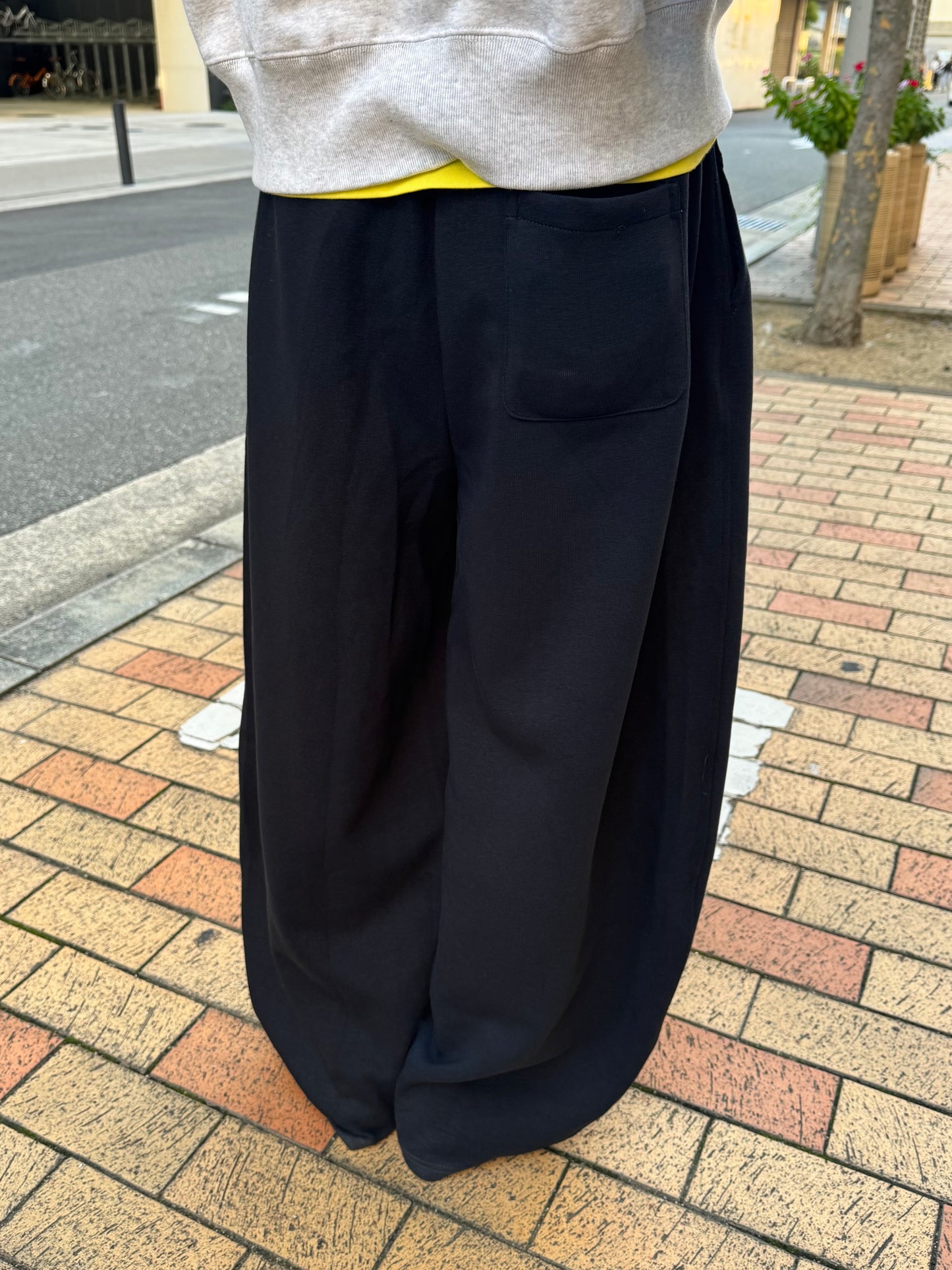 ニットベルトバルーンスウェットパンツ DPB85360