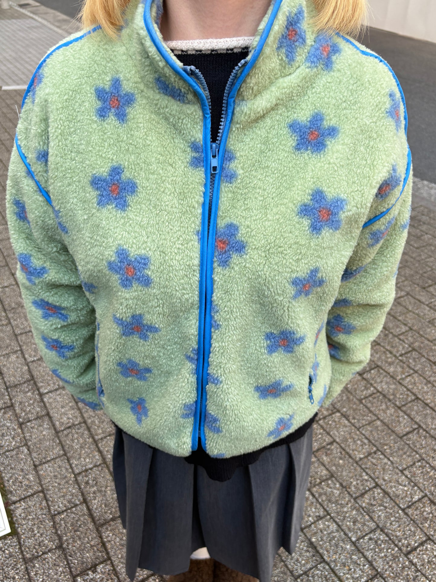 フラワーフリースジャケット DPB97044