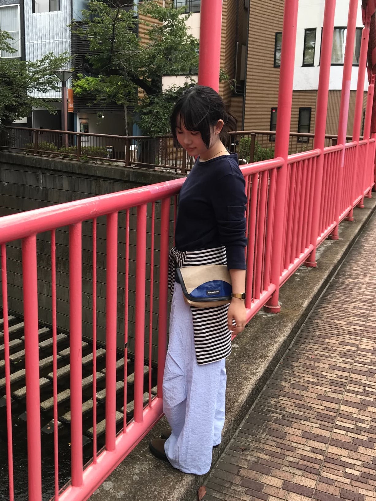 ストライプバルーンパンツ DPC04094