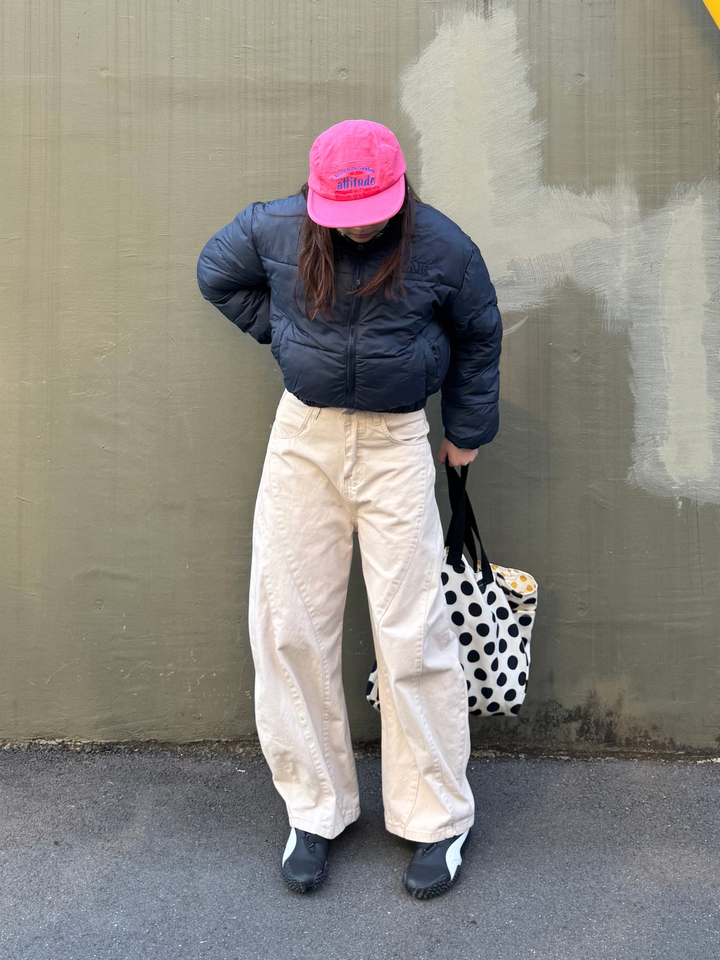 リバーシブルチェック中綿ジャケット DPB91075