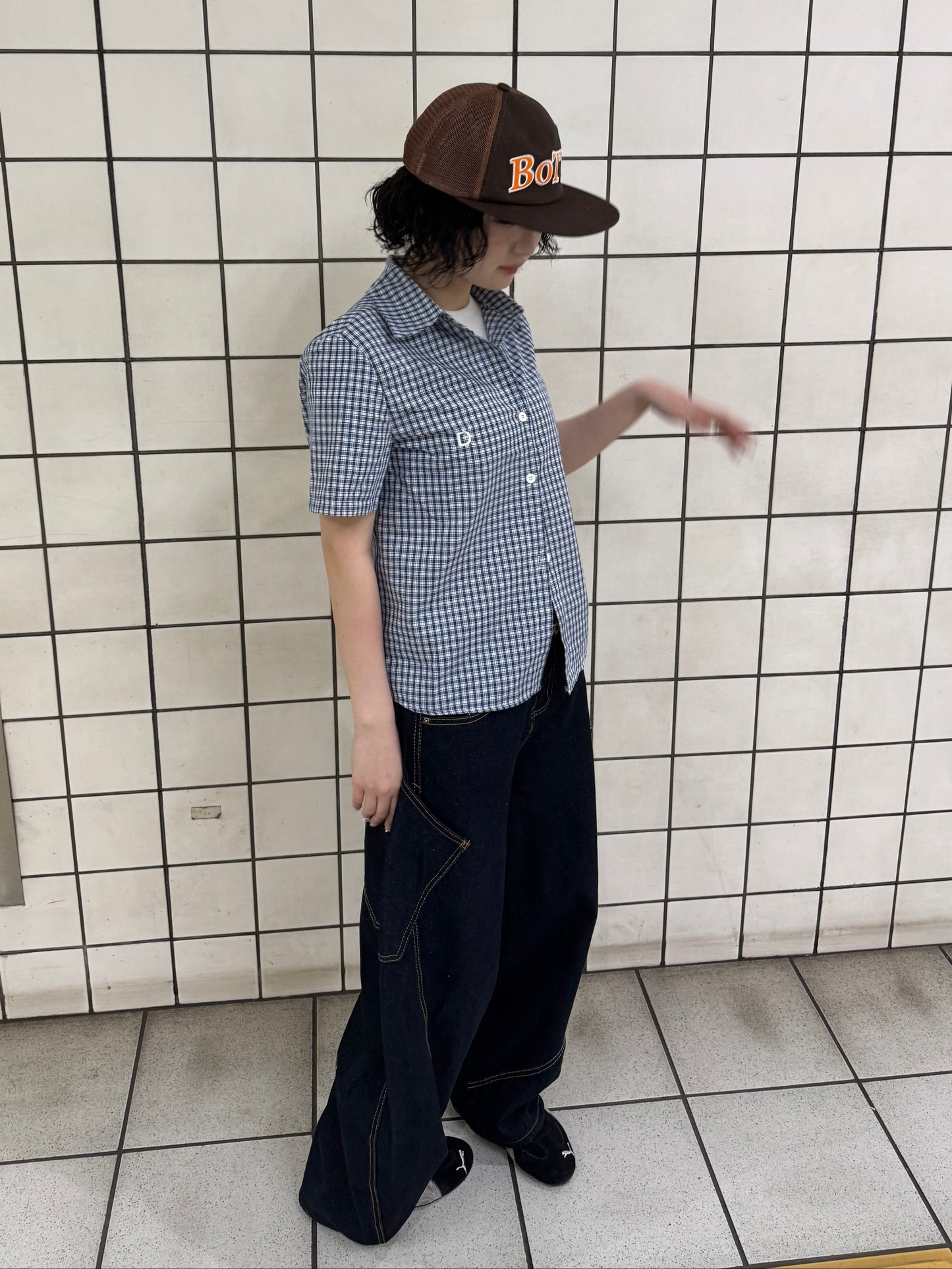ポケットバルーンデニムパンツ DPB85208
