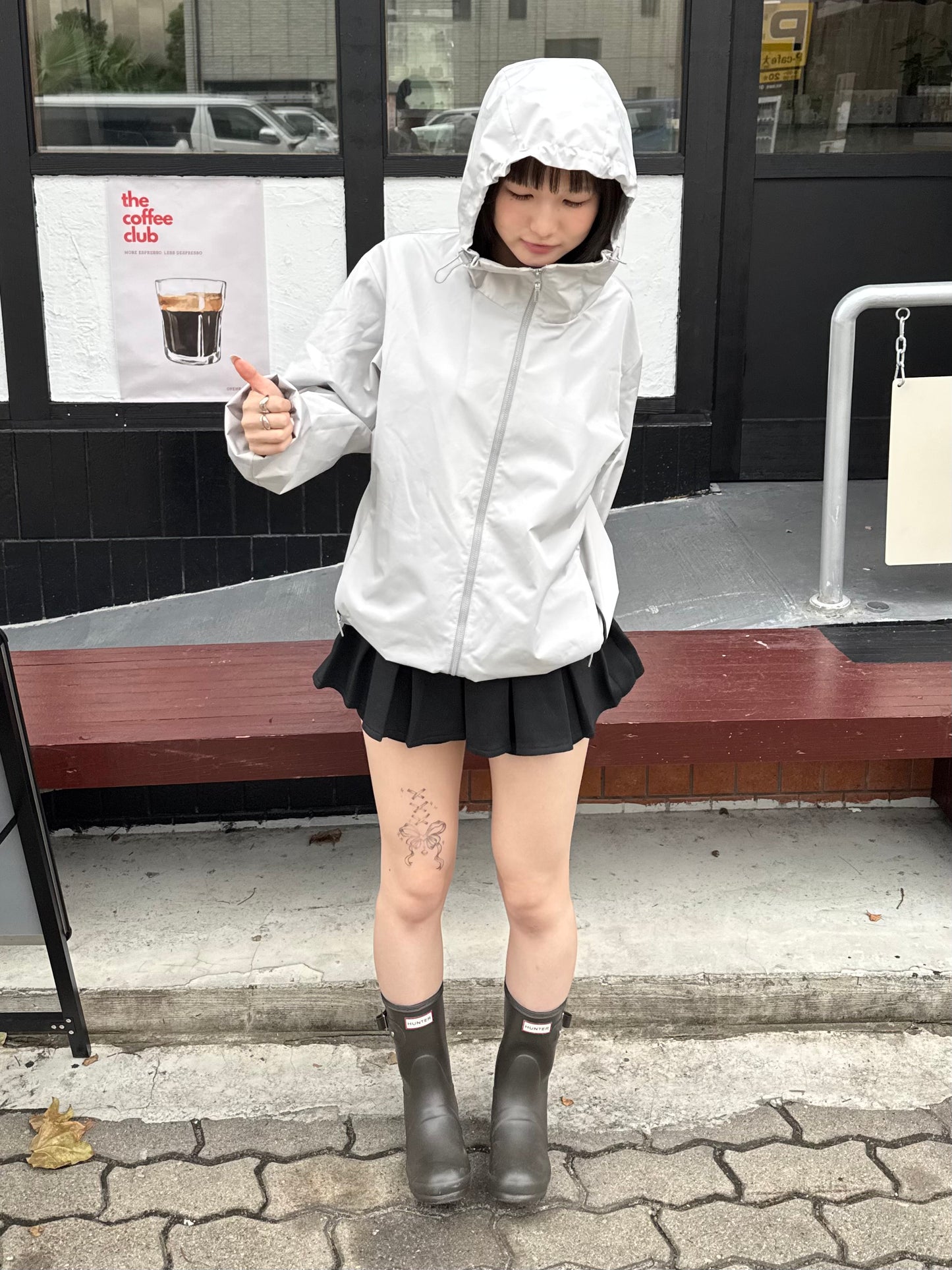 プリーツショートスカートパンツ DPB85355