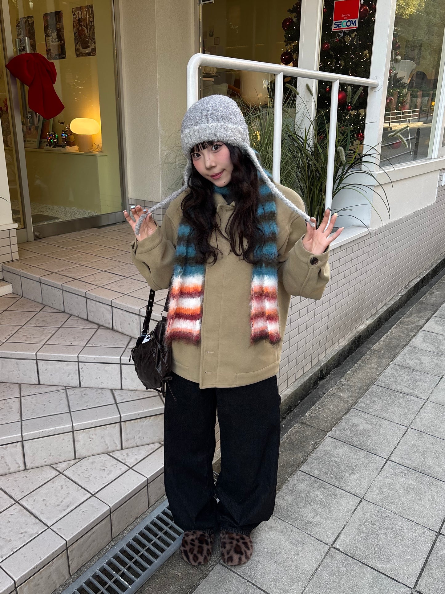 バッククロスオーバーデニムパンツ DPB89147