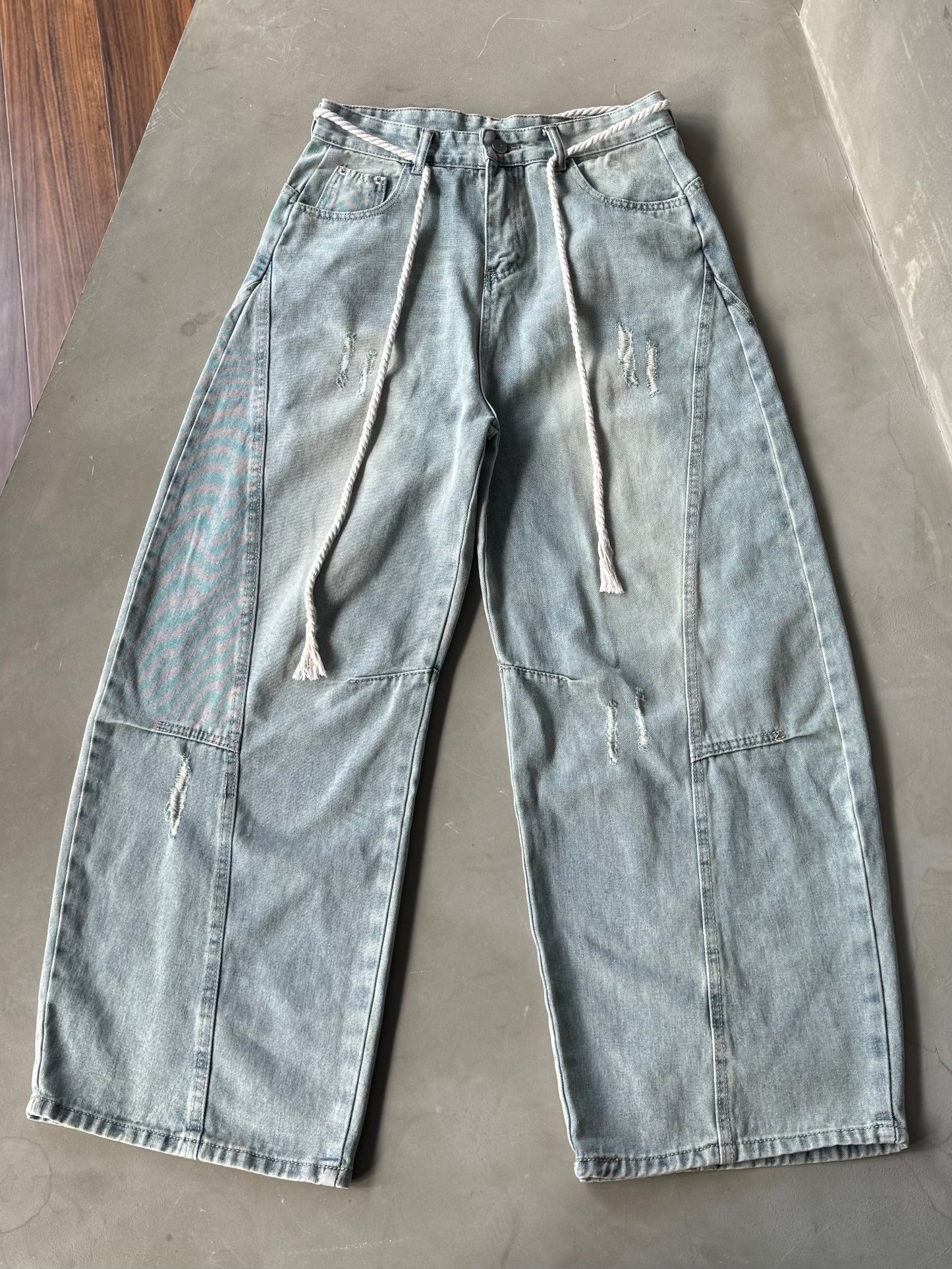ウォッシュドバルーンデニムパンツ DPC05048
