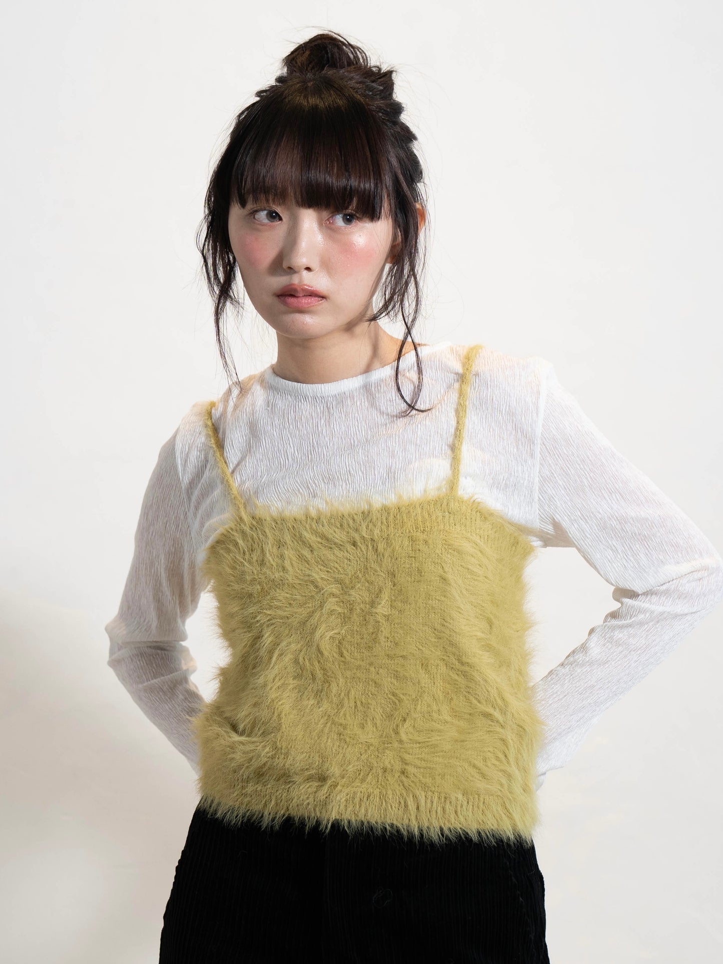 シャギーニットキャミソール DPC02004