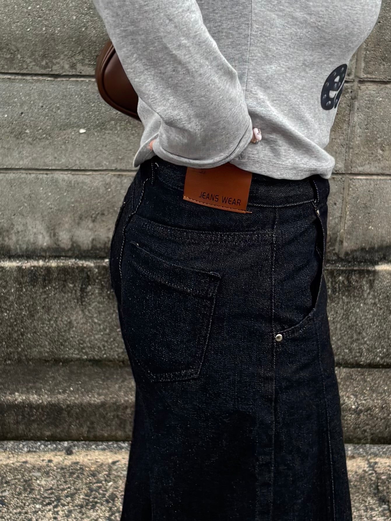 ワイドステッチデニムパンツ DPB97026