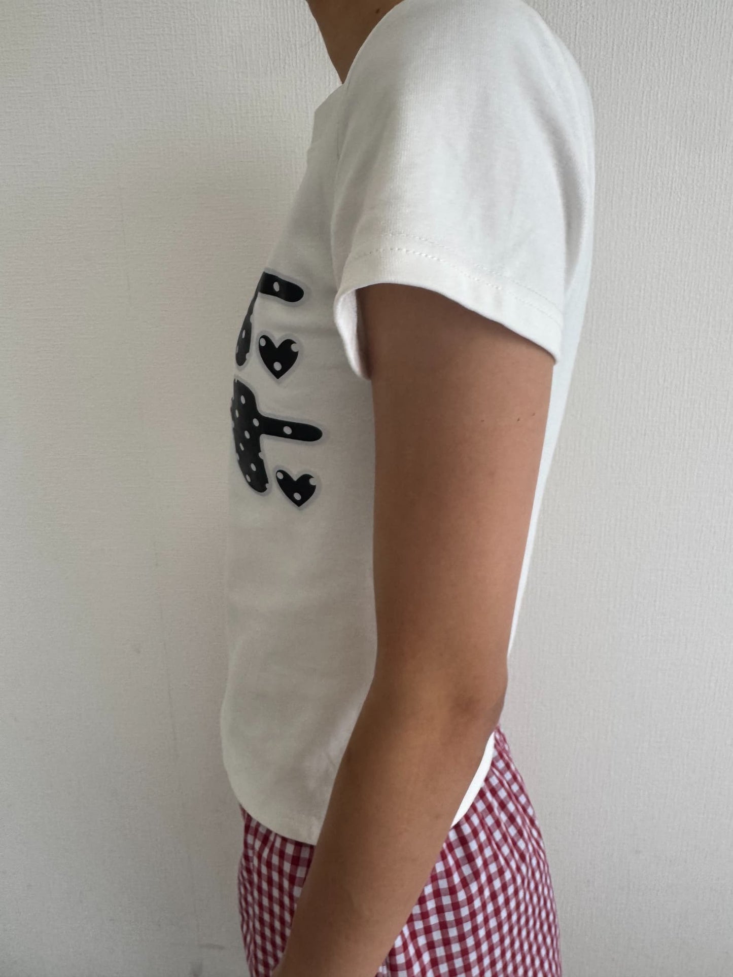 ドットレタリングミニTシャツ DPC07043