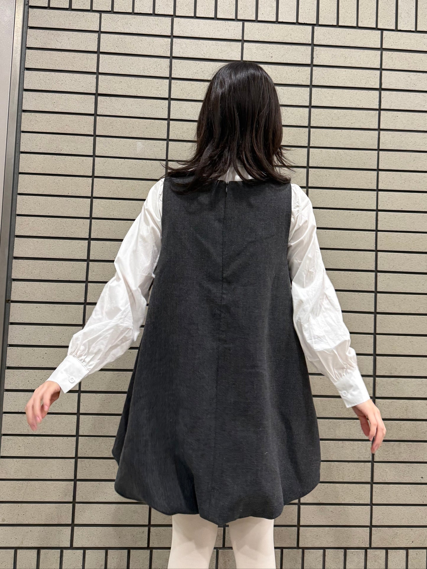 ポイントリボンバルーンワンピース DPA43696