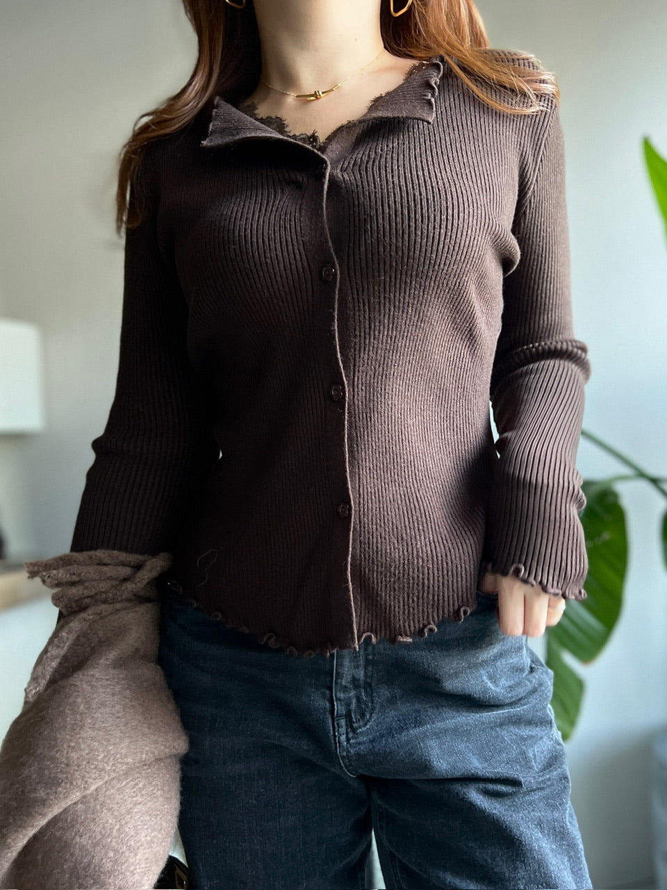 レースレイヤードライクニット DPB56356