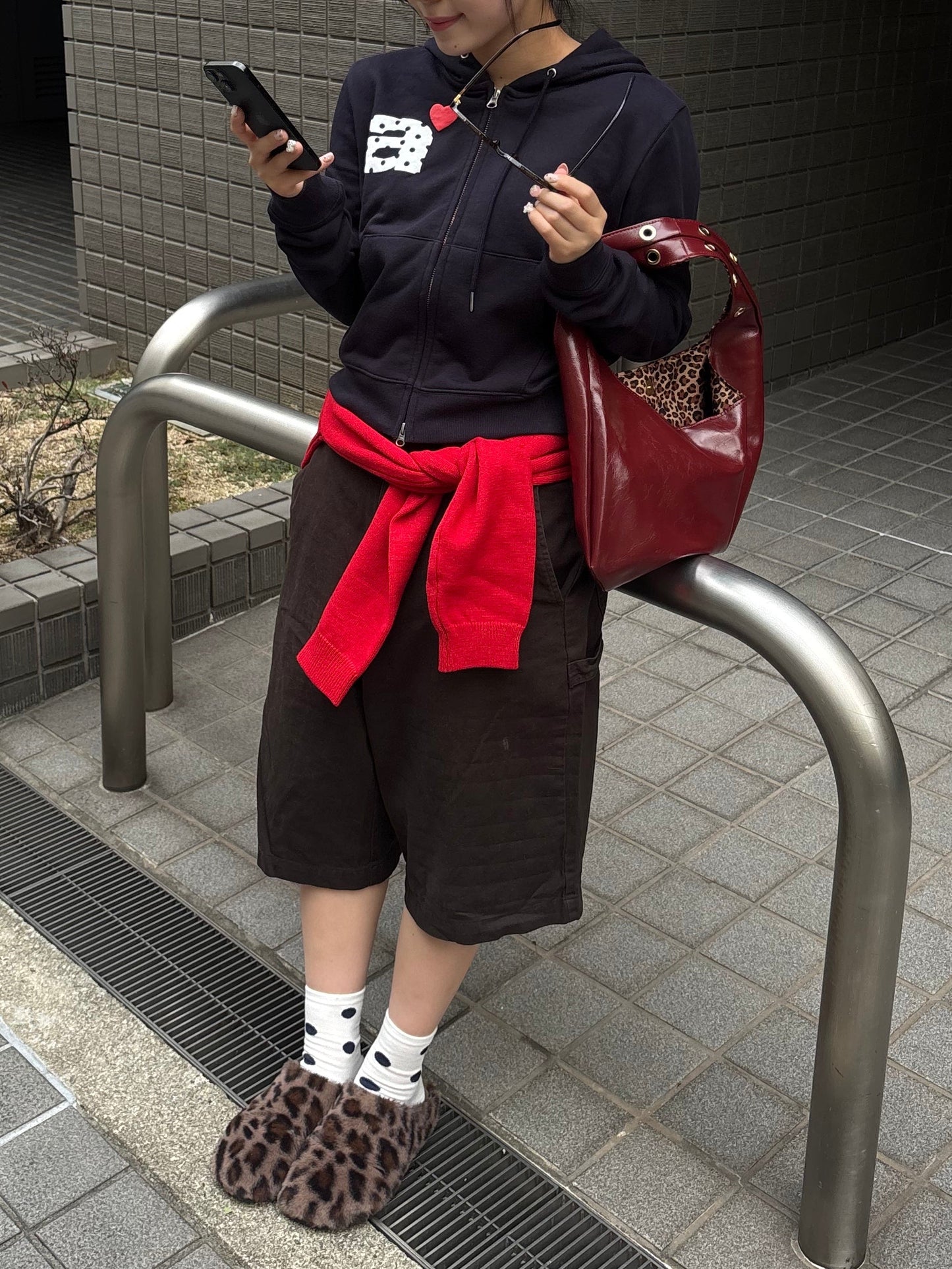 リバーシブルショルダーバッグ DPB89126