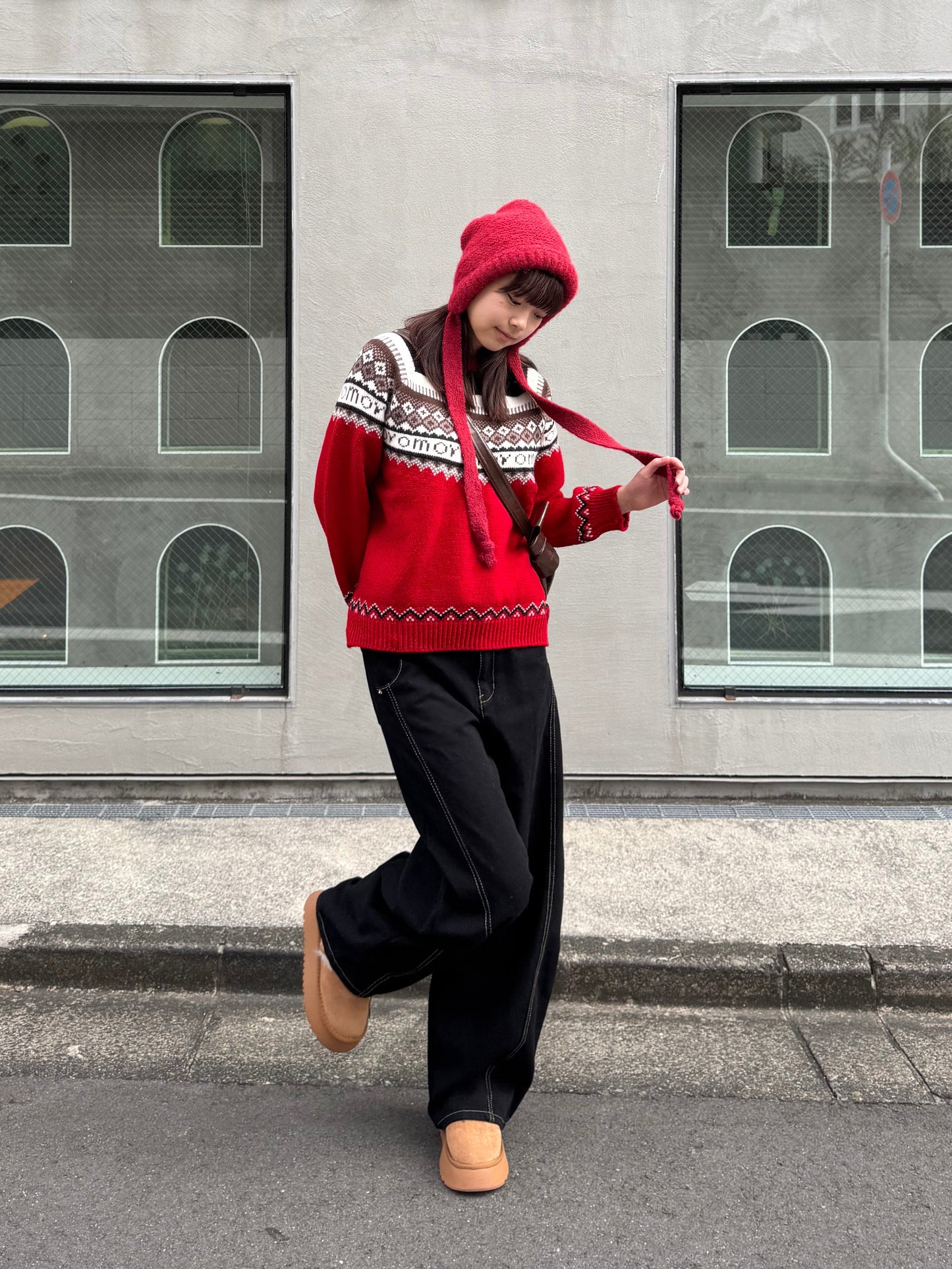 赤ずきんニット帽 DPB91063