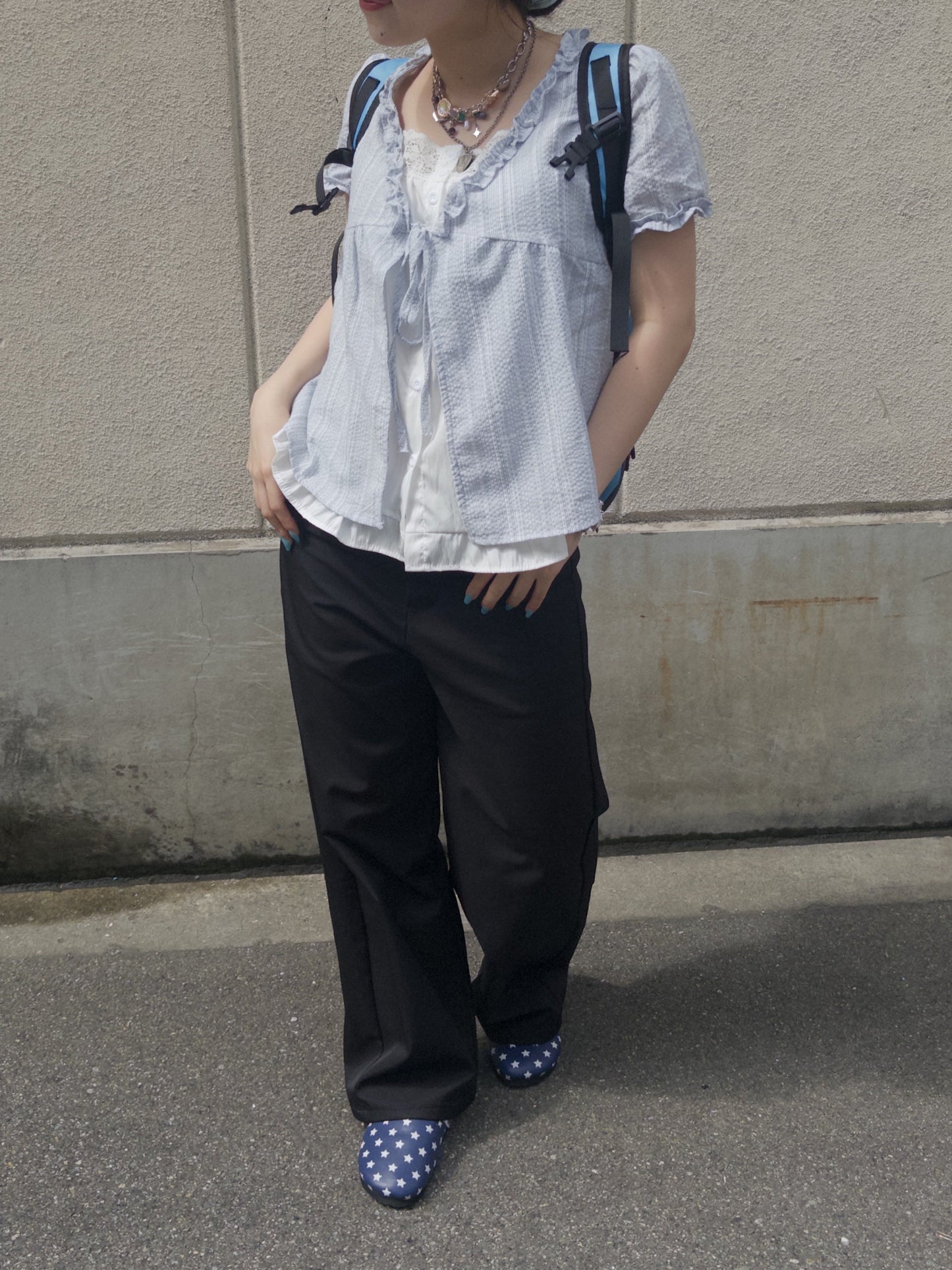 ワイドスラックスパンツ DPB89029