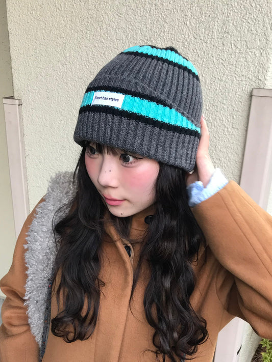 ボーダーカラービーニー DPB89200