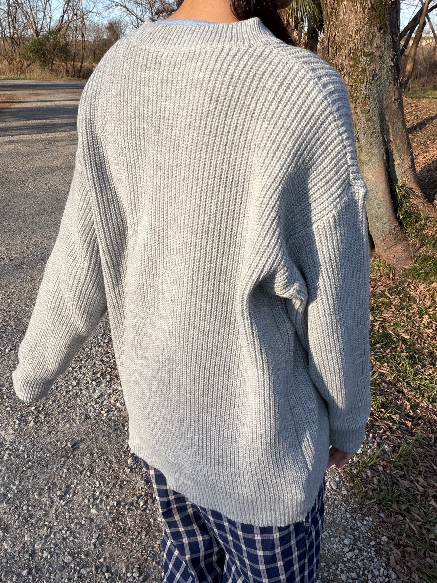 ミニマルヘンリーニットトップス DPB92113