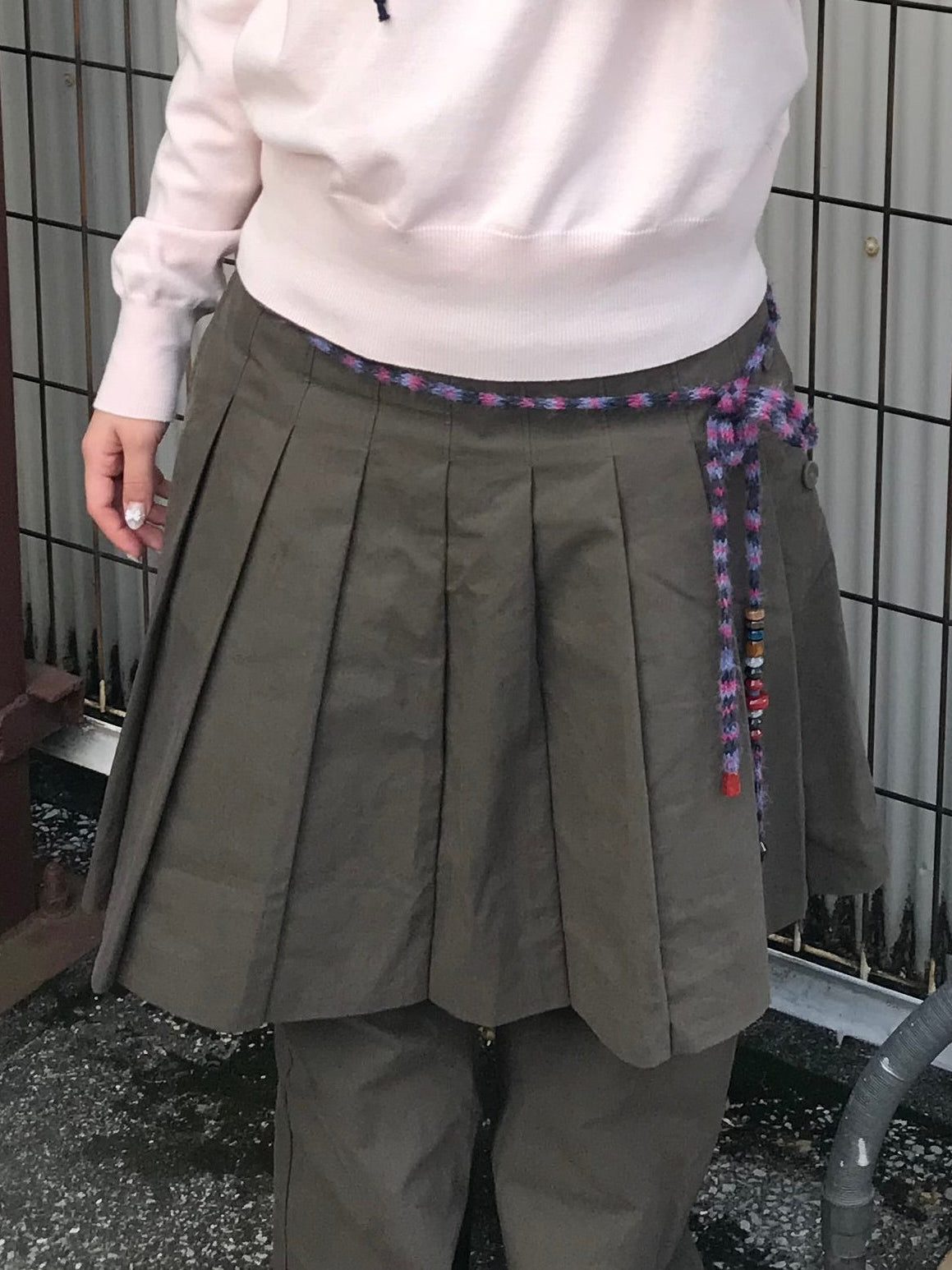 ファーステッチニットベルト DPB89226