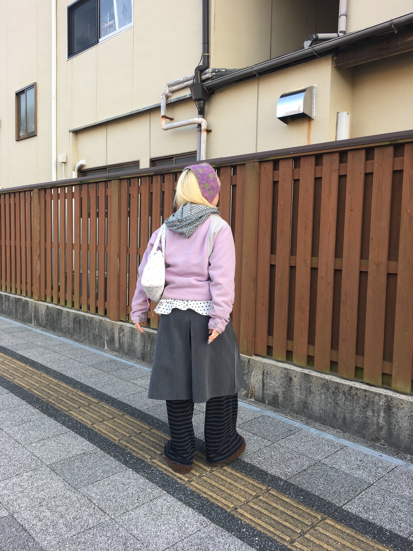 ボーダースウェットパンツ DPB97057