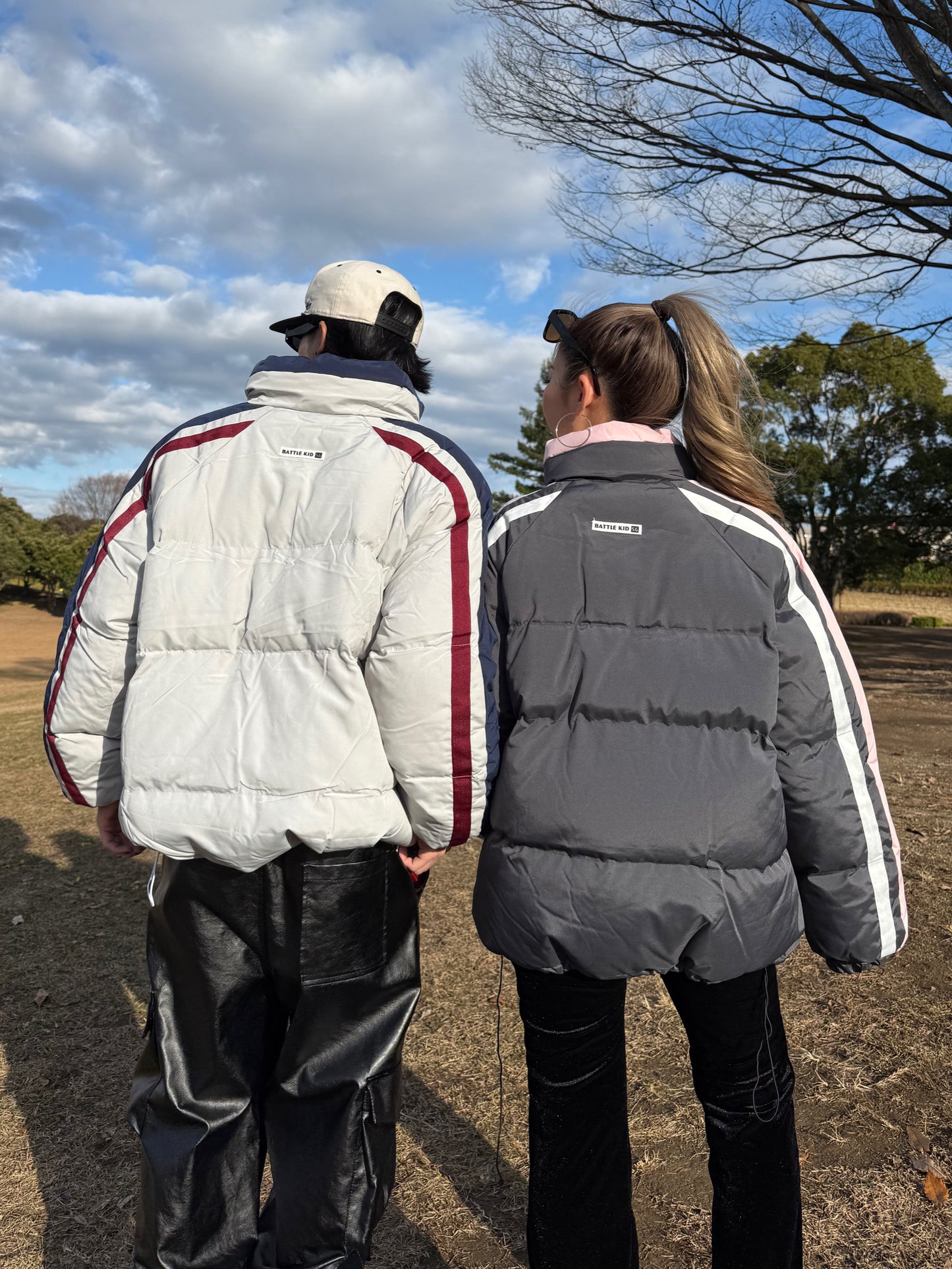 ラインストリート中綿ジャケット DPB90103