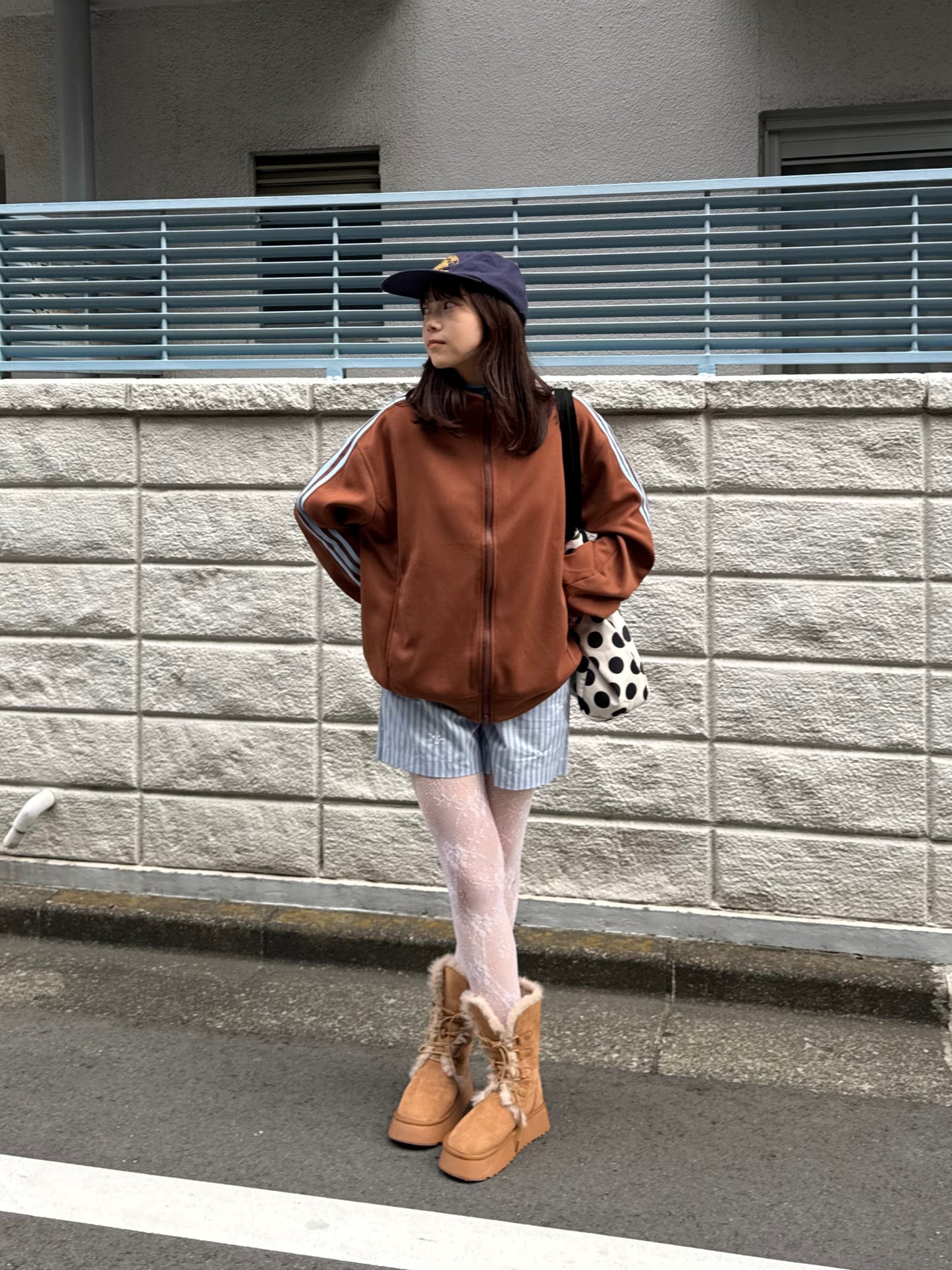 バイカラートラックジャケット DPB91033