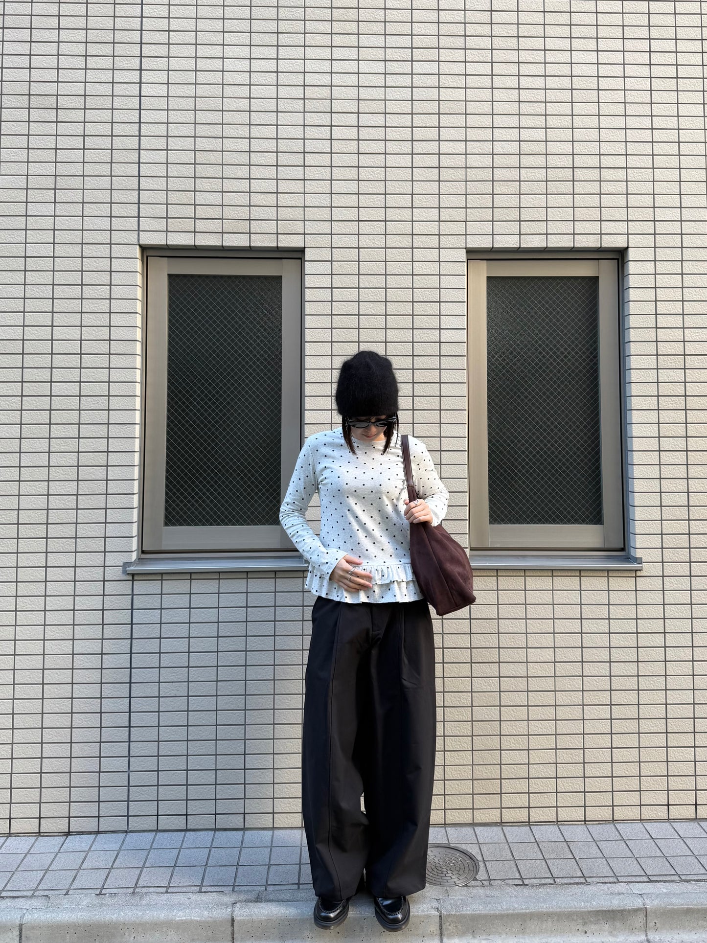 ブラックカーブパンツ DPB93040