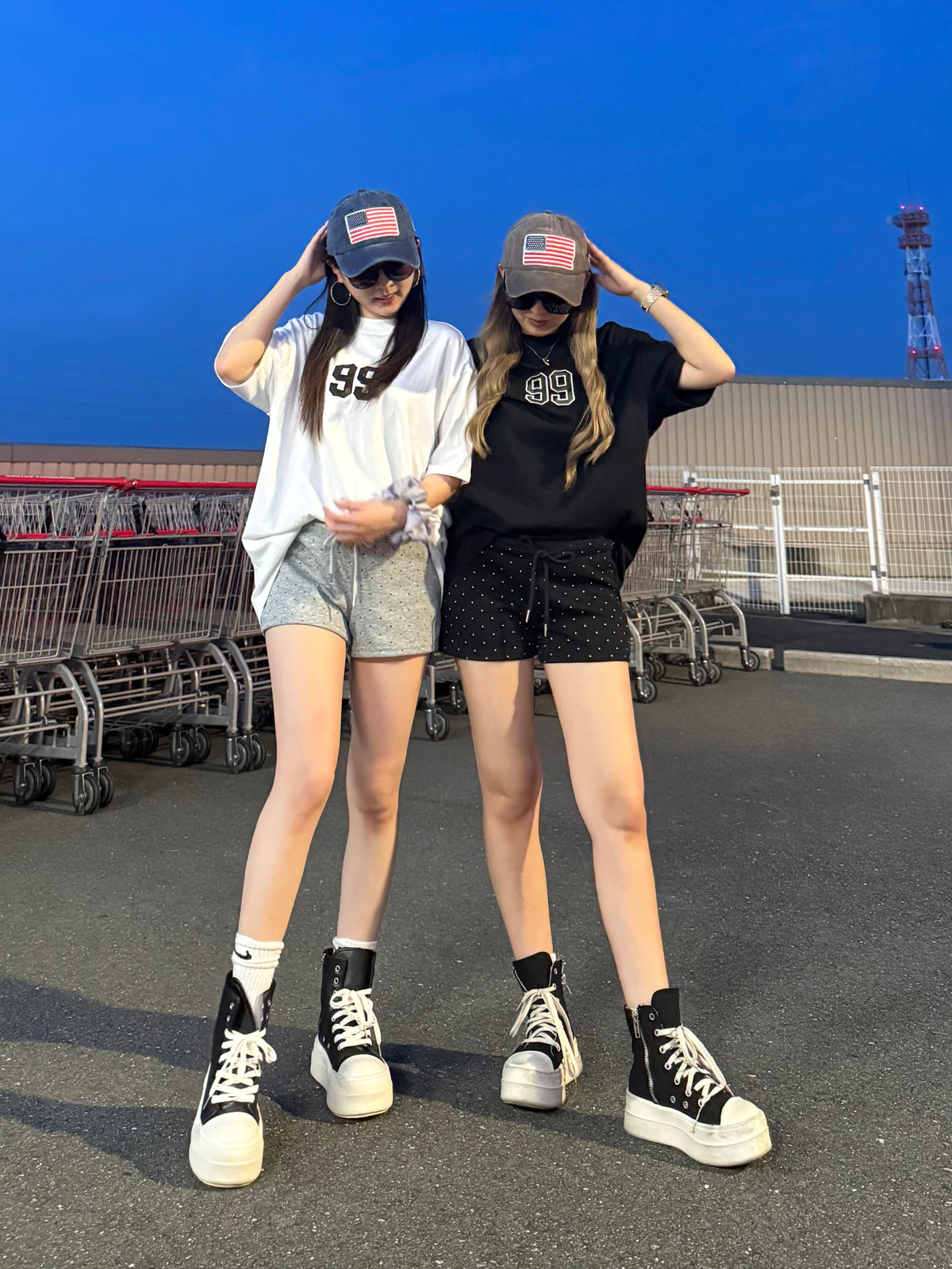 【即納】99カモフラロゴTシャツ DPB73675S