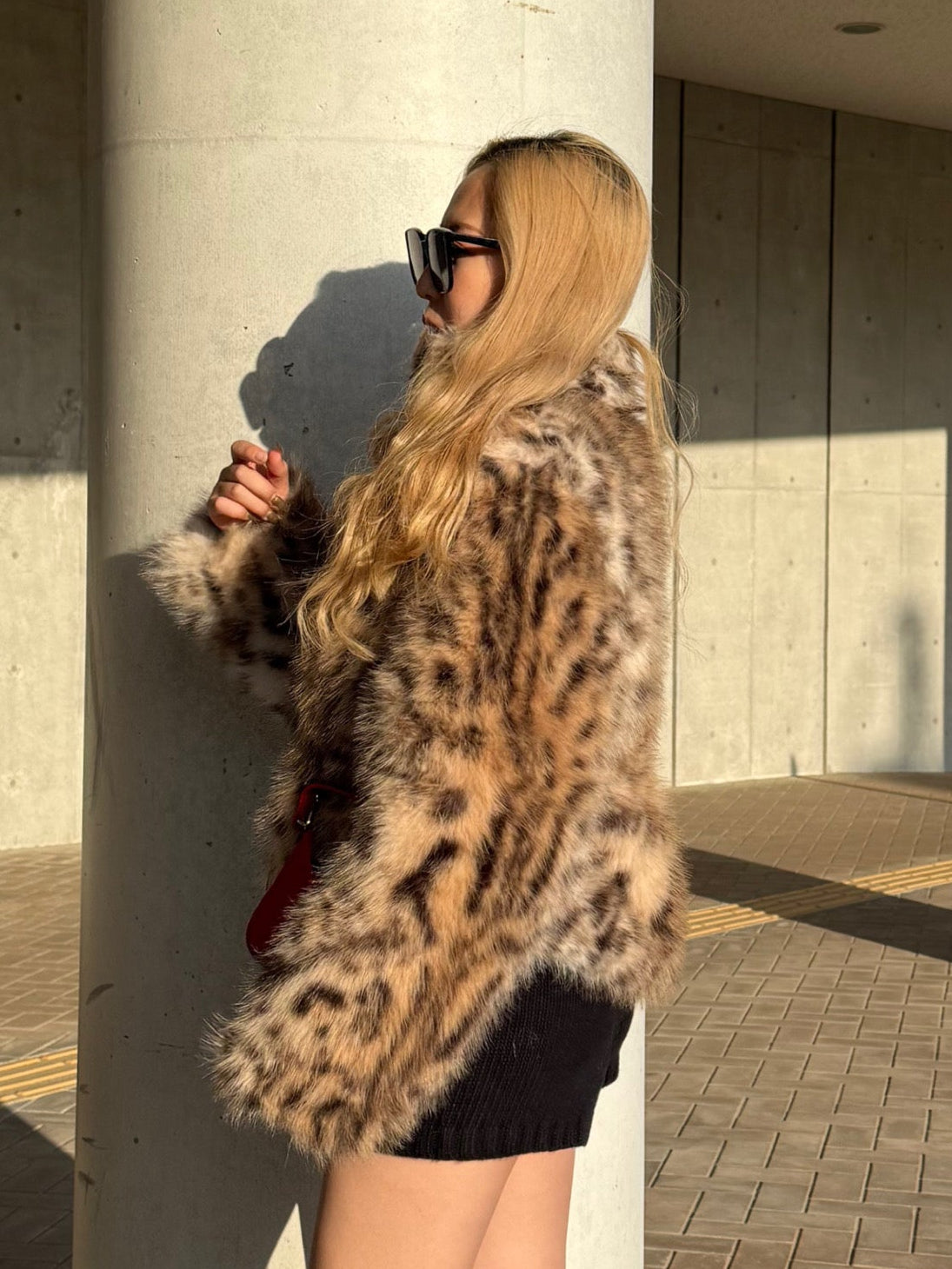 レオパードミニファーコート DPB73539